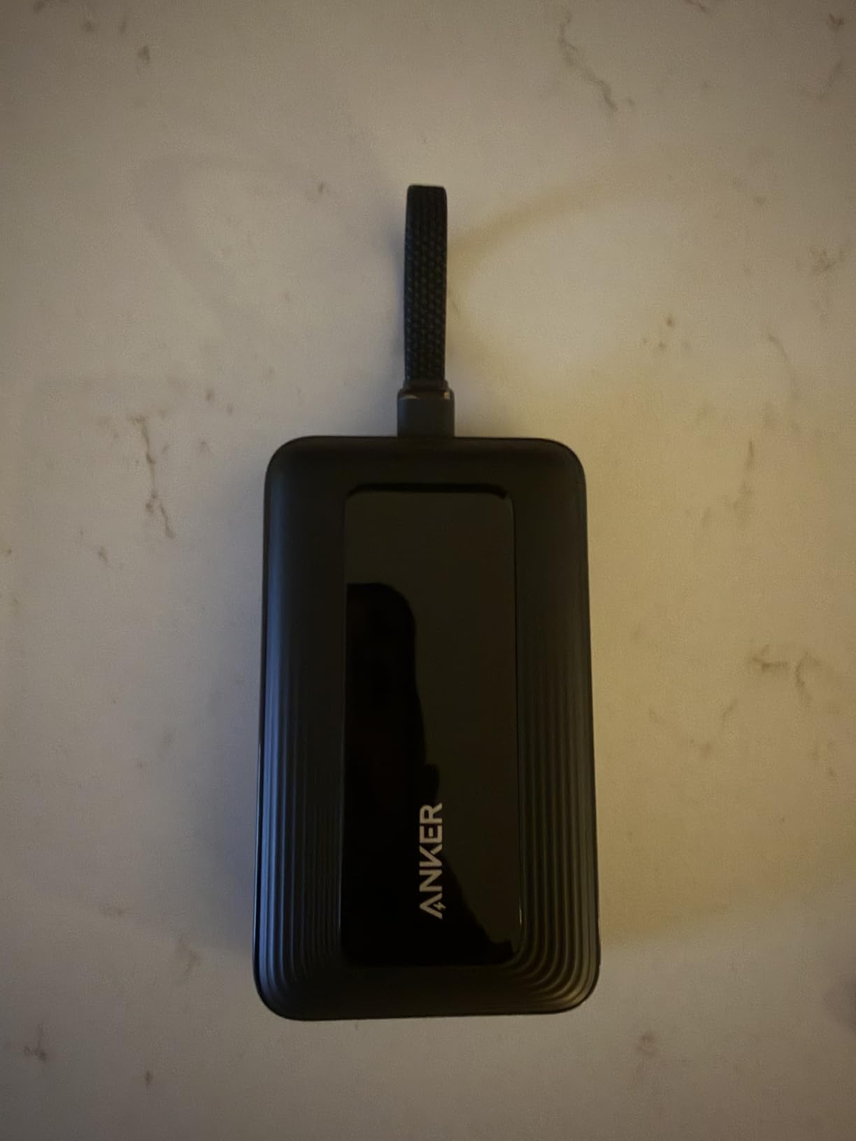 Anker Zolo Power Bank (2025 Upgraded Version), 20,000mAh 30W High-Speed Portable Charger with Built-in USB-C Cable customer photo 1