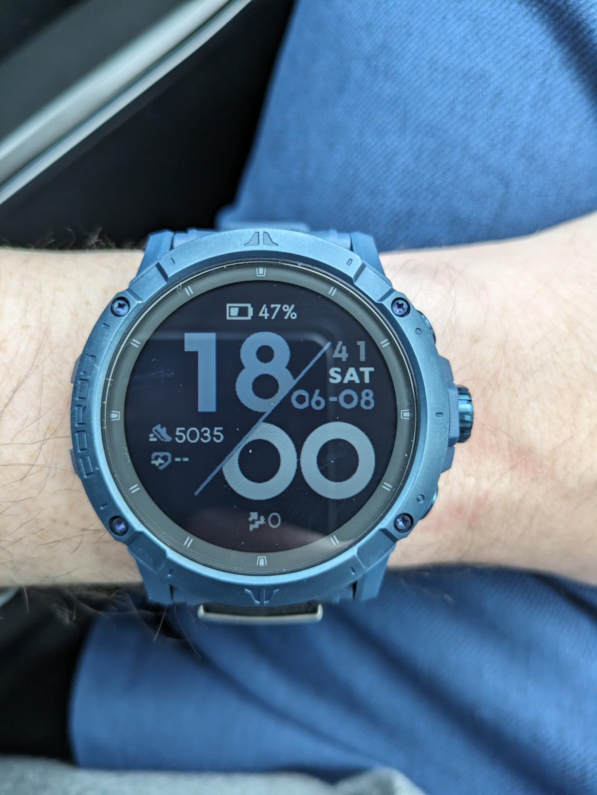 COROS VERTIX 2S Adventure GPS Watch, 40 Days Battery Life, GPS Navigation with Global Offline Maps, Route Planner, Heart Rate Monitor, Rock Climbing, Skiing, Running, Biking - Moon Silver customer photo 2