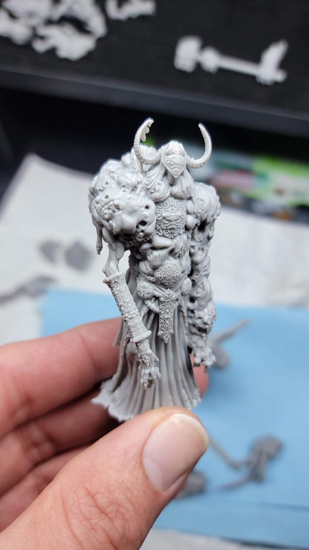 ELEGOO Saturn 4 Ultra 12K Resin 3D Printer, with Smart Automatic Leveling, 10-Inch 12K Monochrome LCD, 150mm/h Faster Printing Speed,8.62 × 4.84 × 8.66 Inch Printing Size customer photo 1