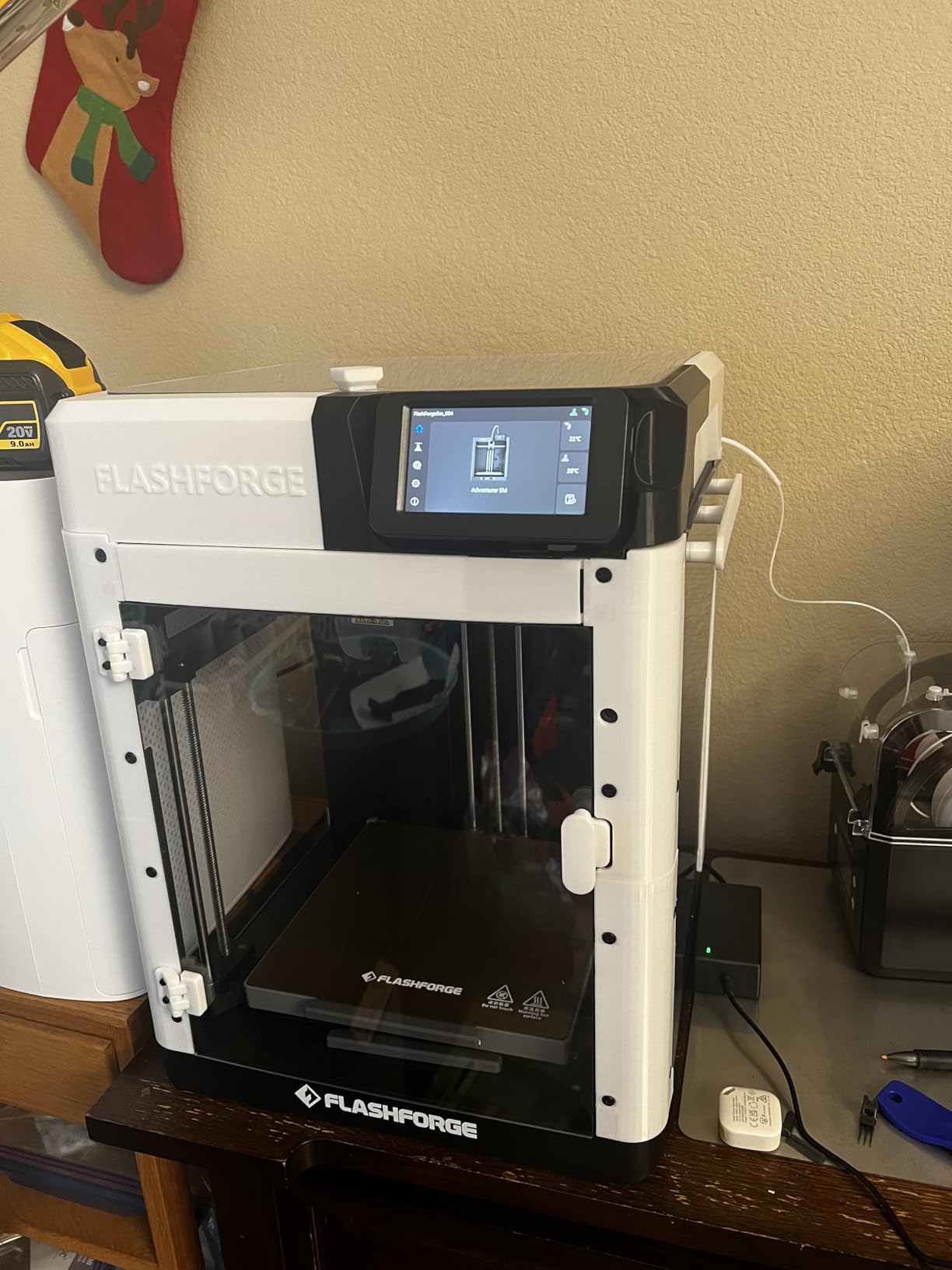 FLASHFORGE Adventurer 5M 3D Printer Enclosure kit, DIY Design, Reduce Noise, Increase Safety and Odor Isolation, Supports Printing High Temperature Filaments, Like ASA and PC customer photo 2