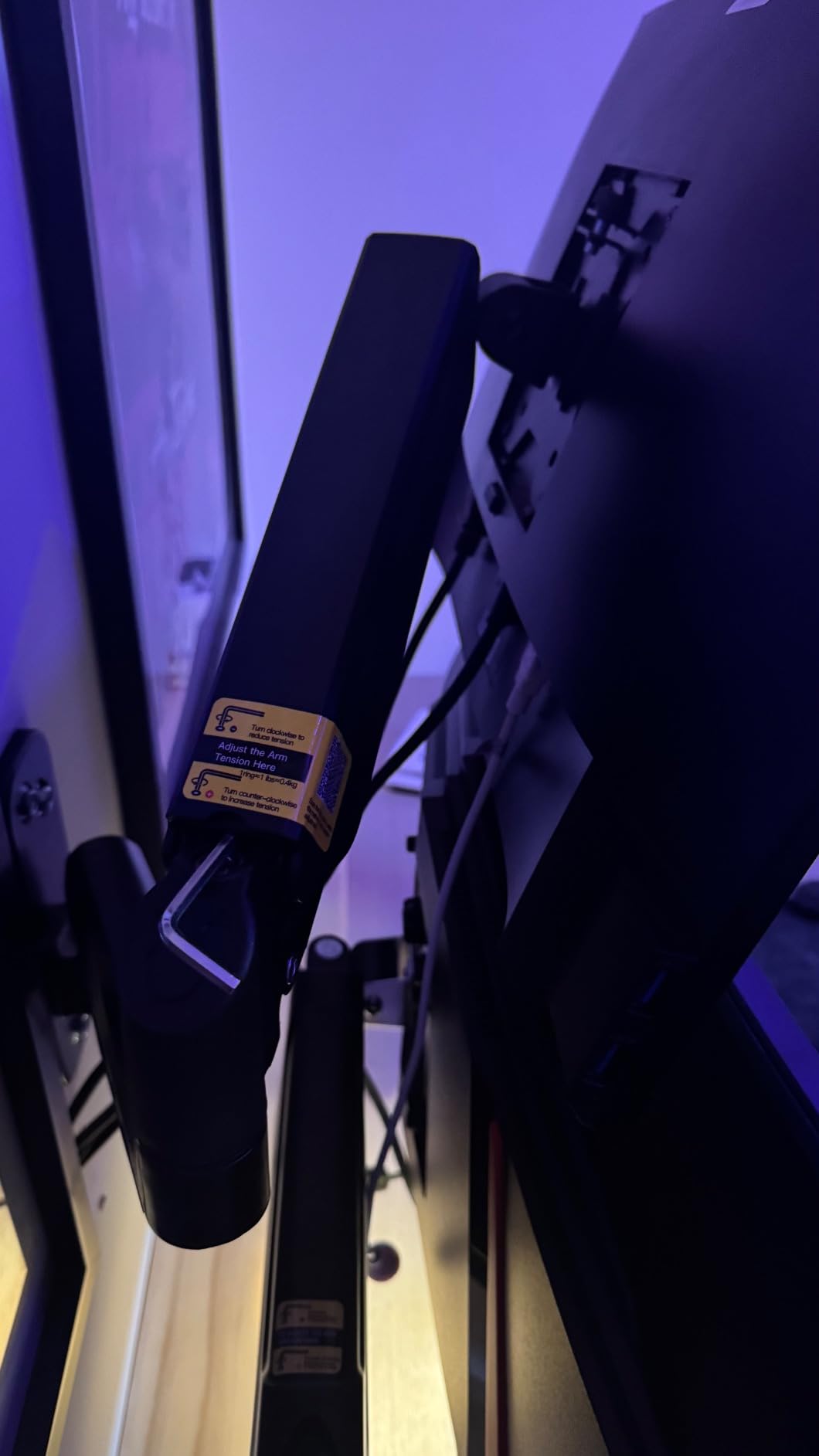 BONTEC Dual Monitor Wall Mount for 13-32 Inch Screens, Height Adjustable Gas Spring Arm with Tilt, Swivel & Rotate, Hold Up to 19.8 lbs, Fully Adjustable, Office & Home Use, VESA 75x75/100x100 customer photo 2