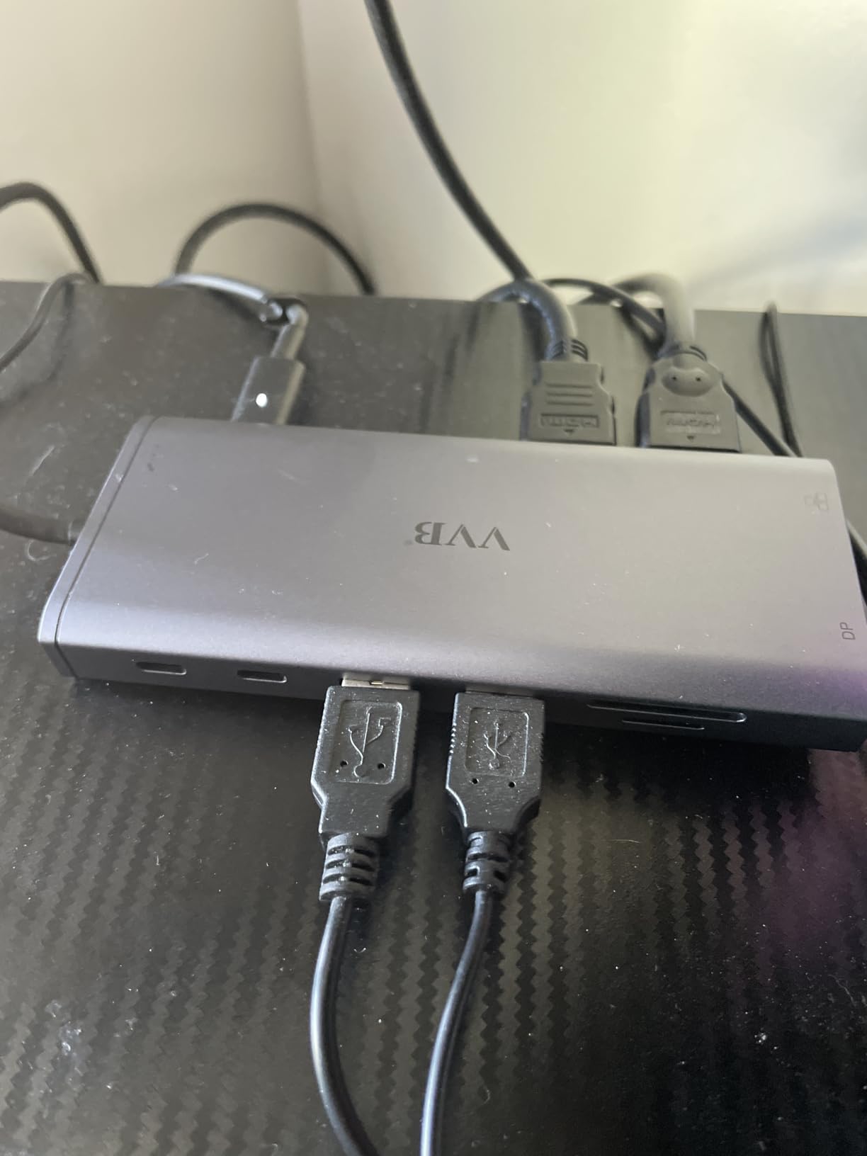 USB C Laptop Docking Station Dual Monitor HDMI for Dell/Lenovo/HP Laptop 14 in 1 USB C Hub Multiport Adapter Dongle Dock USB C to 2 HDMI 4K+DisplayPort+Ethernet+4USB+2USB C+100W PD Charger+SD/TF+Audio customer photo 1