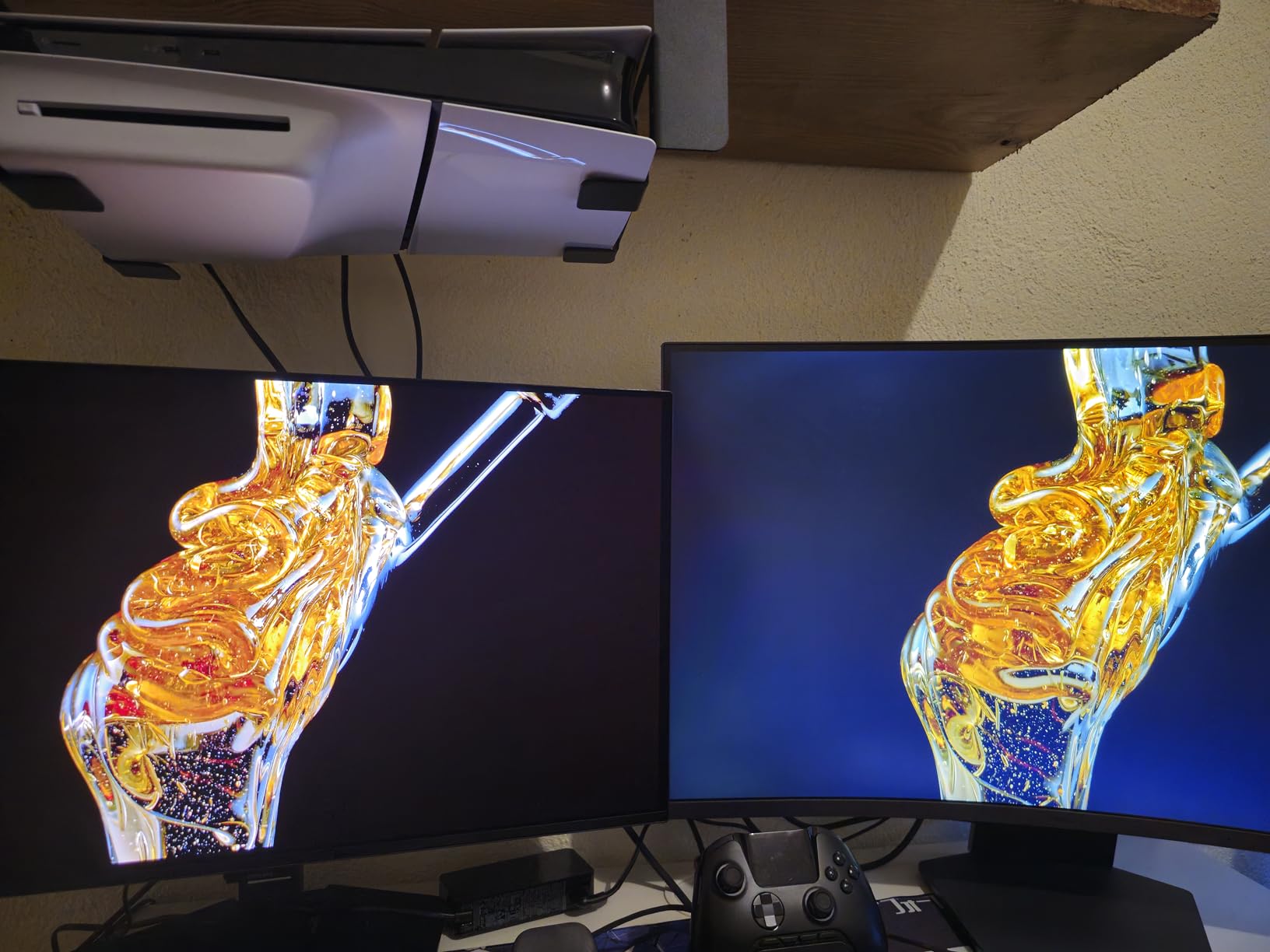 LG 27GS60QC-B Ultragear Curved Gaming Monitor 27-Inch QHD (2560x1440) 180Hz 1ms 1000R AMD FreeSync HDR10 HDMIx2 DisplayPort Borderless Design customer photo 1