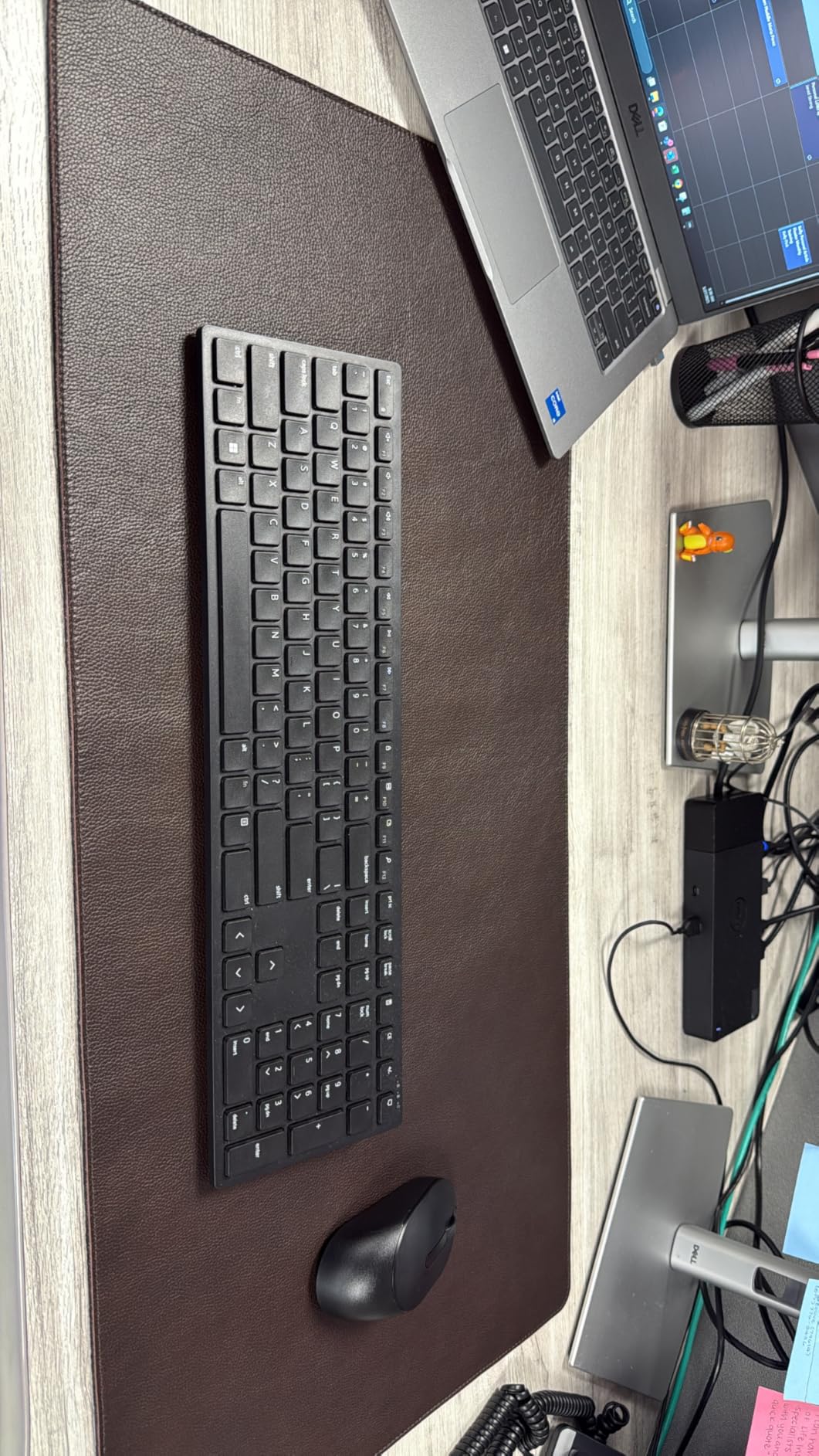 YSAGi Genuine Leather Desk Mat, 31.5