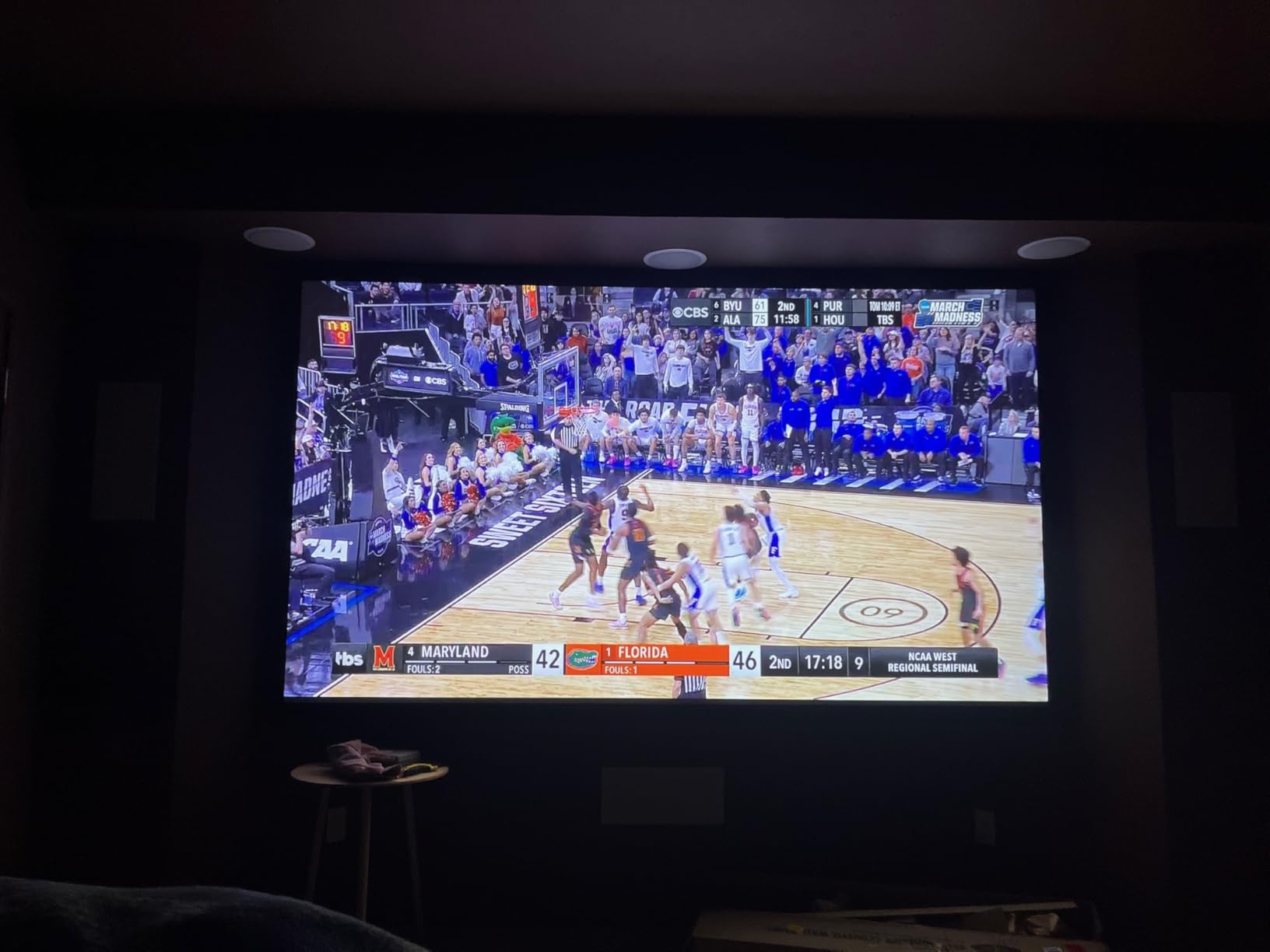 BenQ TK710 4K Laser 3200 Lumens Movie and Gaming Projector with 4ms Response Time | 240Hz Refresh Rate | HDR10 & HLG | ARC/eARC Support | Vertical Lens Shift | 3D Keystone | 1.3x Zoom | HDR Game Modes customer photo 1