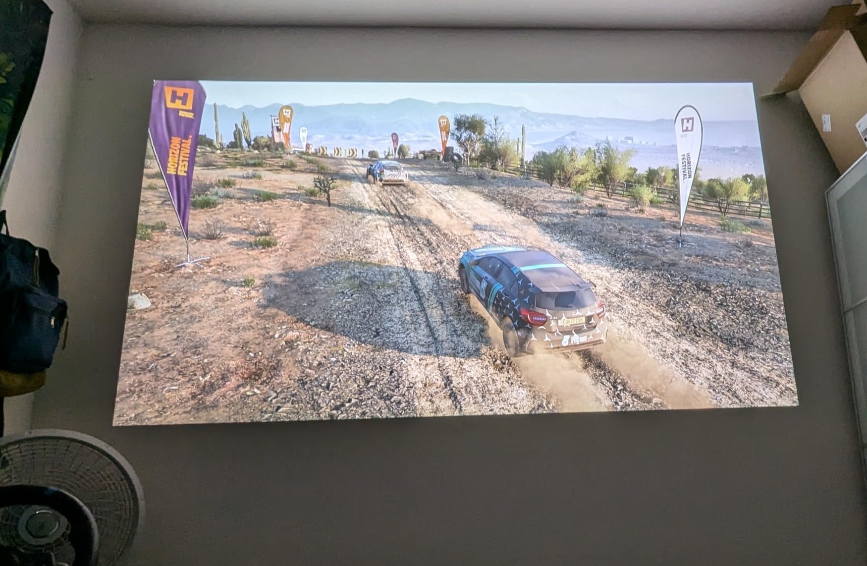 BenQ TK710 4K Laser 3200 Lumens Movie and Gaming Projector with 4ms Response Time | 240Hz Refresh Rate | HDR10 & HLG | ARC/eARC Support | Vertical Lens Shift | 3D Keystone | 1.3x Zoom | HDR Game Modes customer photo 2