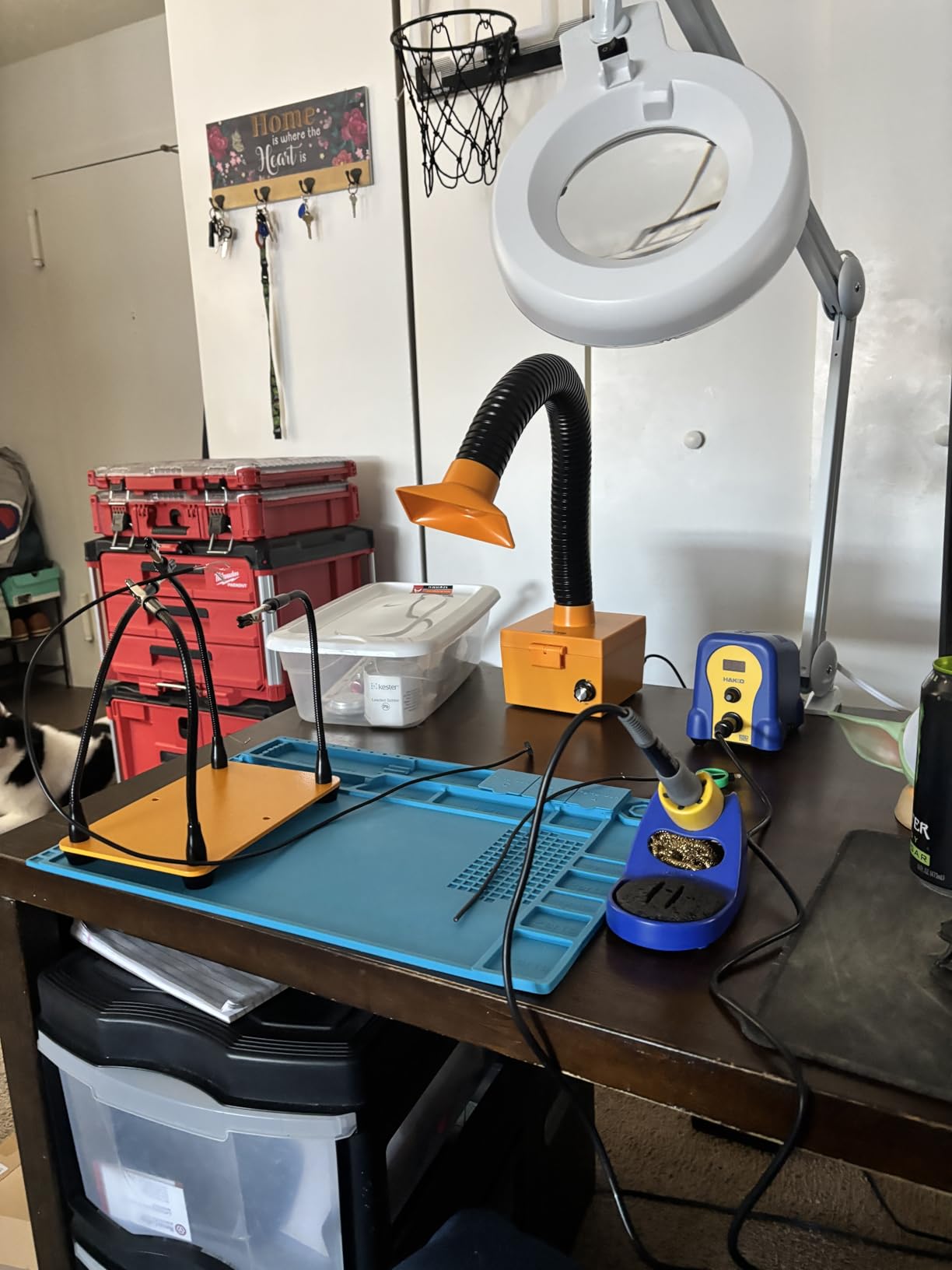 Hakko FX888DX-010BY - Digital Soldering Station with Rotary Encoder (Blue/Yellow Housing) customer photo 2