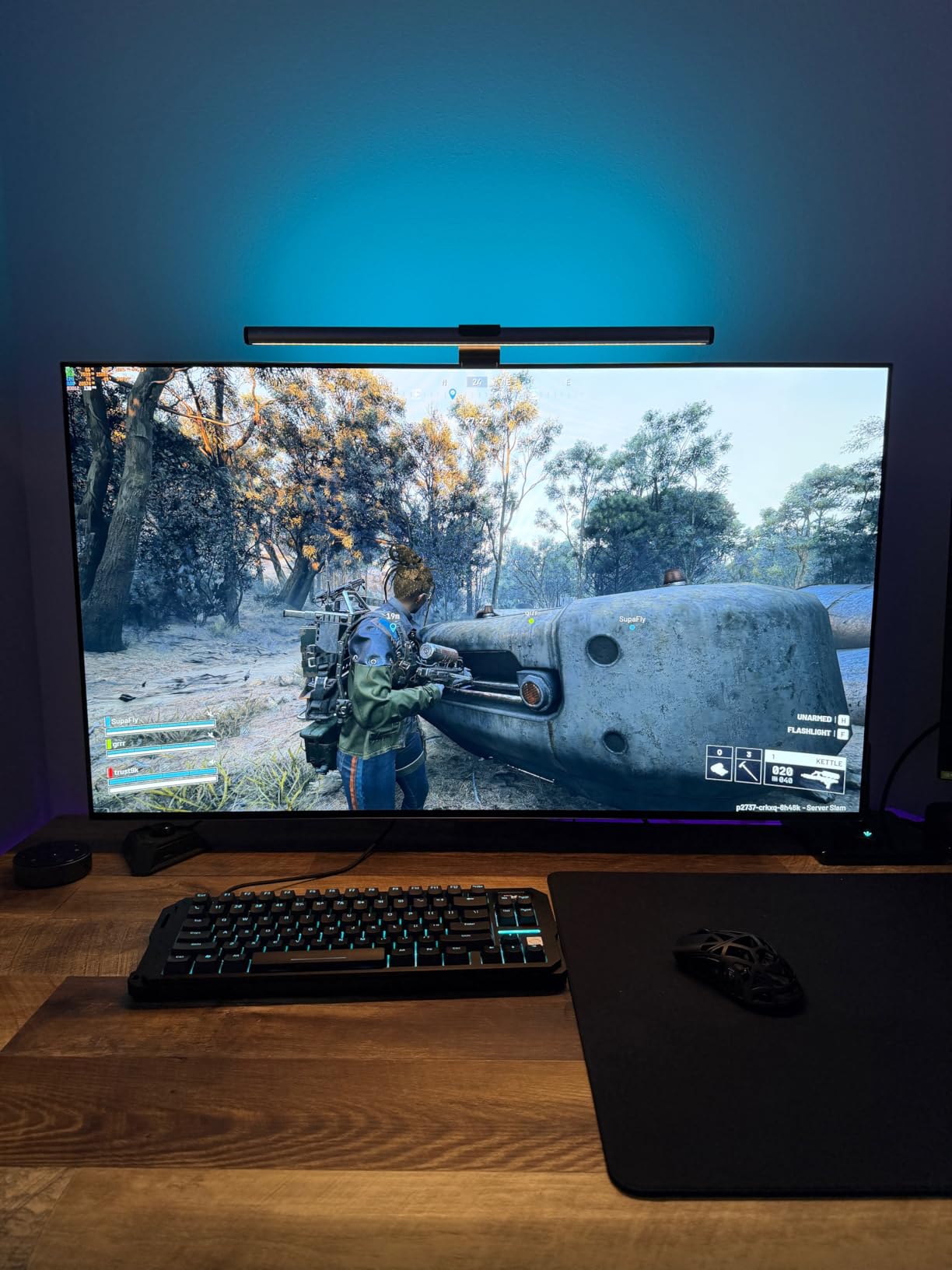 Quntis RGB Pro+ Monitor Light Bar with Remote, 15 Modes Gaming Backlight, 20 inch Ra95 Eye-Care USB Reading Monitor Lamp customer photo 2