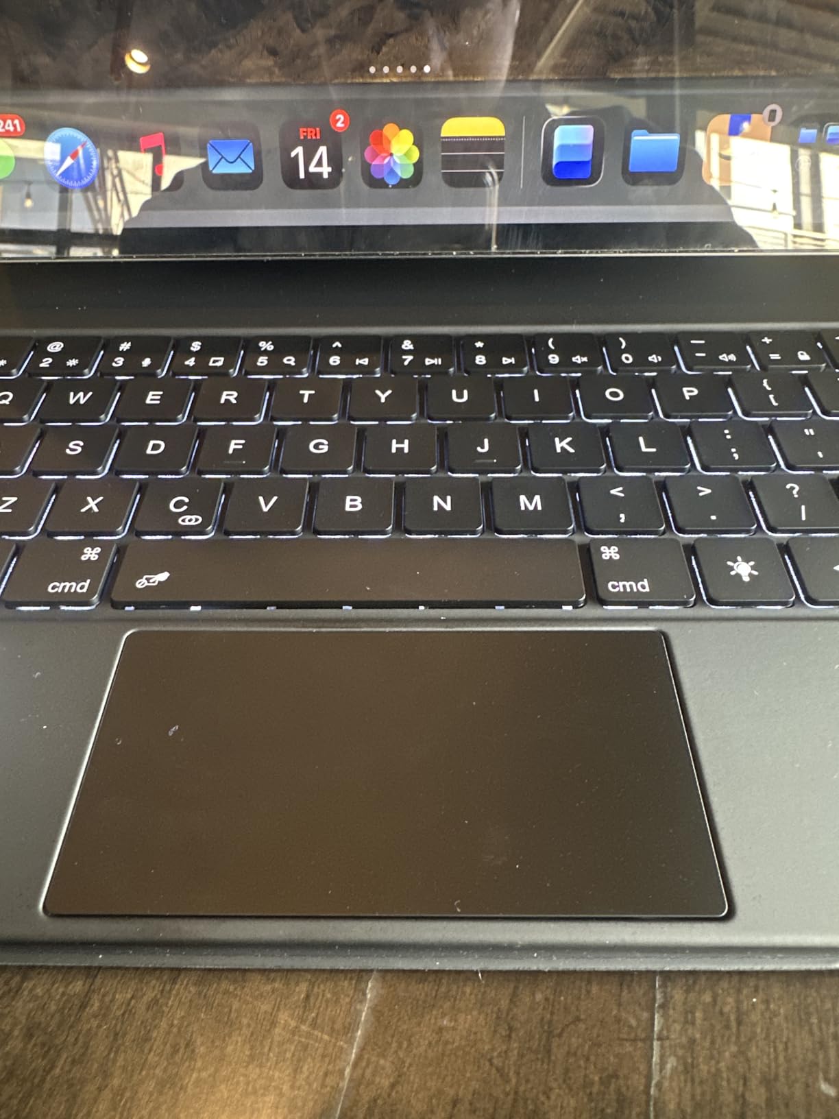 Keyboard Case for iPad Pro 13-inch (M4 2024 / M5 2025), Magic-Style Magnetic Keyboard Case with Multi-Touch Trackpad, Floating Cantilever Stand Compatible with iPad Pro 13 - Charcoal Black customer photo 1