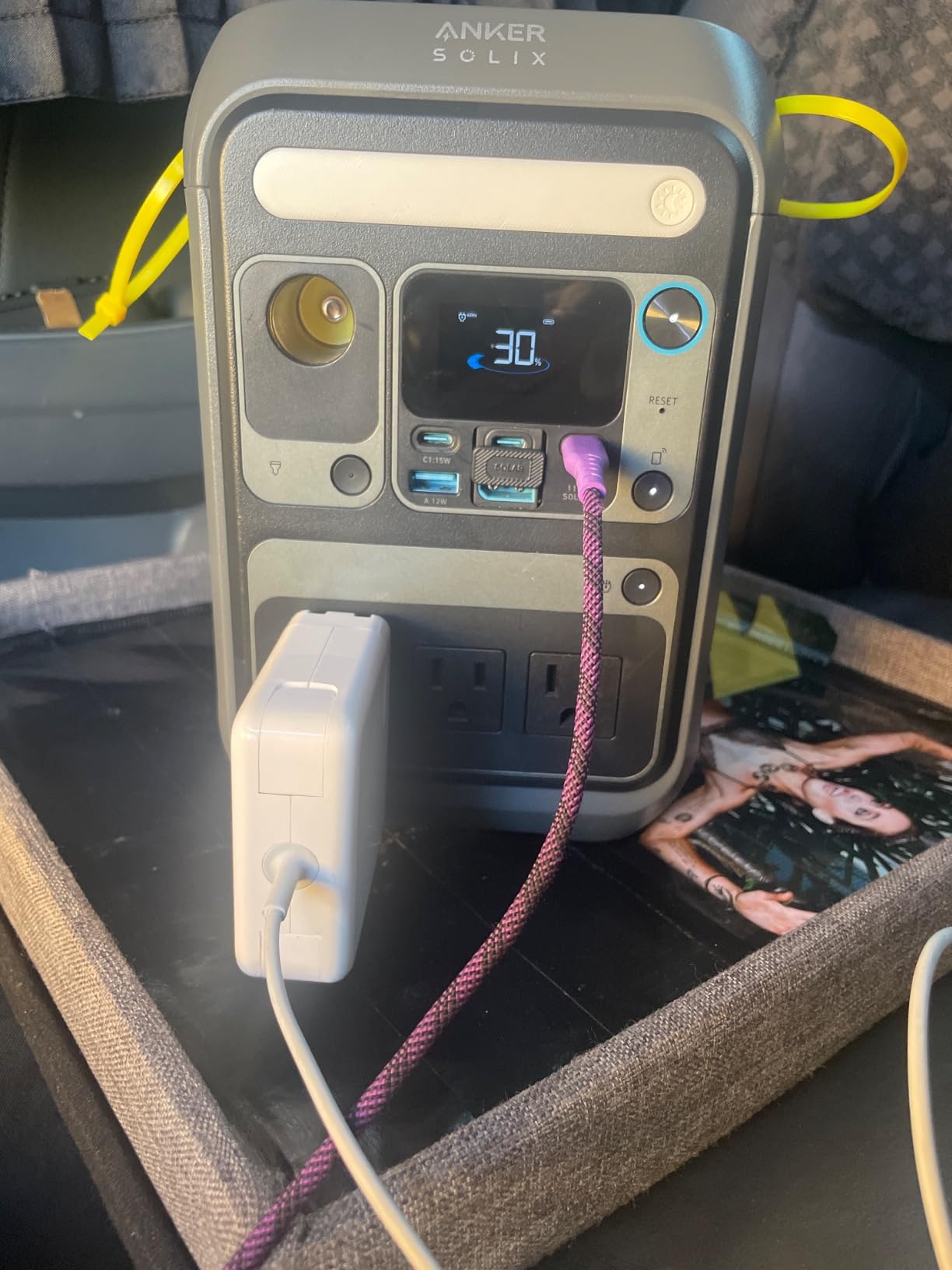 Anker Portable Power Station SOLIX C300, 288Wh LiFePO4 Battery, 300W (600W Surge) Solar Generator, 140W Two-Way Fast Charging, for Outdoor Camping, Traveling, and Emergencies customer photo 2