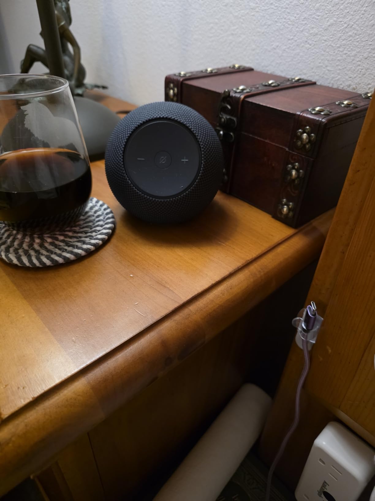 Amazon Echo Dot Max (newest model), Alexa speaker with room-filling sound and nearly 3x bass, Great for living rooms and medium-sized spaces, Designed for Alexa+ customer photo 1