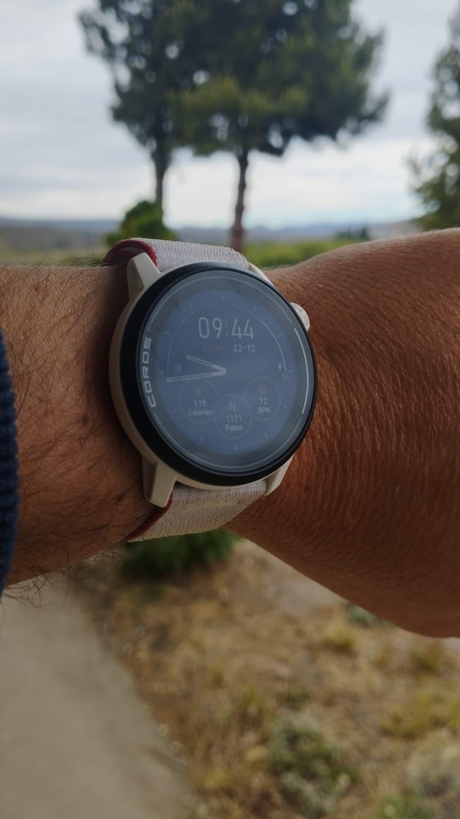 COROS PACE 3 GPS Sport Watch - Lightweight, Comfortable Running Watch, 17-Day Battery Life, Accurate GPS, Heart Rate Monitor, Navigation, Sleep Tracking, Training Plan, Run - Chalk Nylon customer photo 1