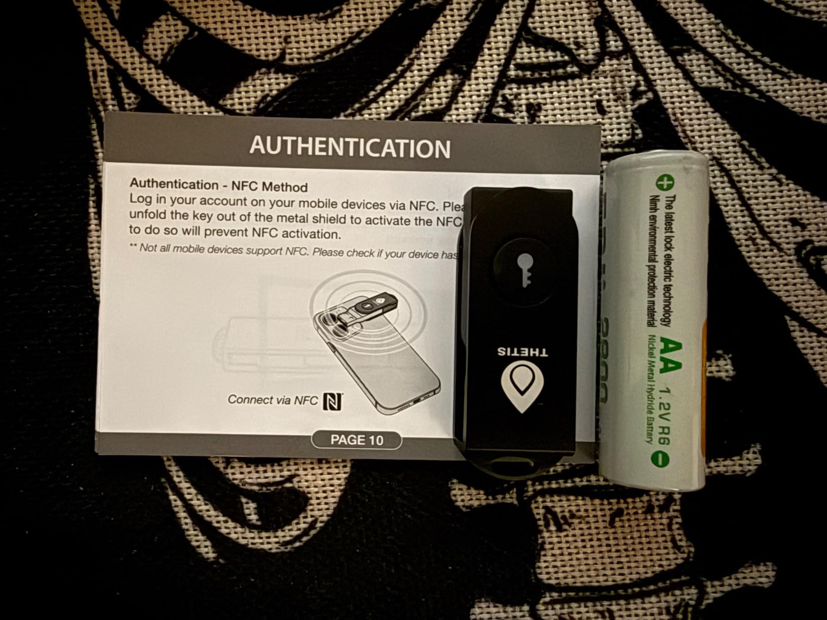 Thetis Pro-A FIDO2 Security Key Passkey Device with USB A & NFC, TOTP/HOTP Authenticator APP, FIDO 2.0 Two Factor Authentication 2FA MFA, Works with Windows/macOS/Linux/Gmail/Facebook/Dropbox/GitHub customer photo 1