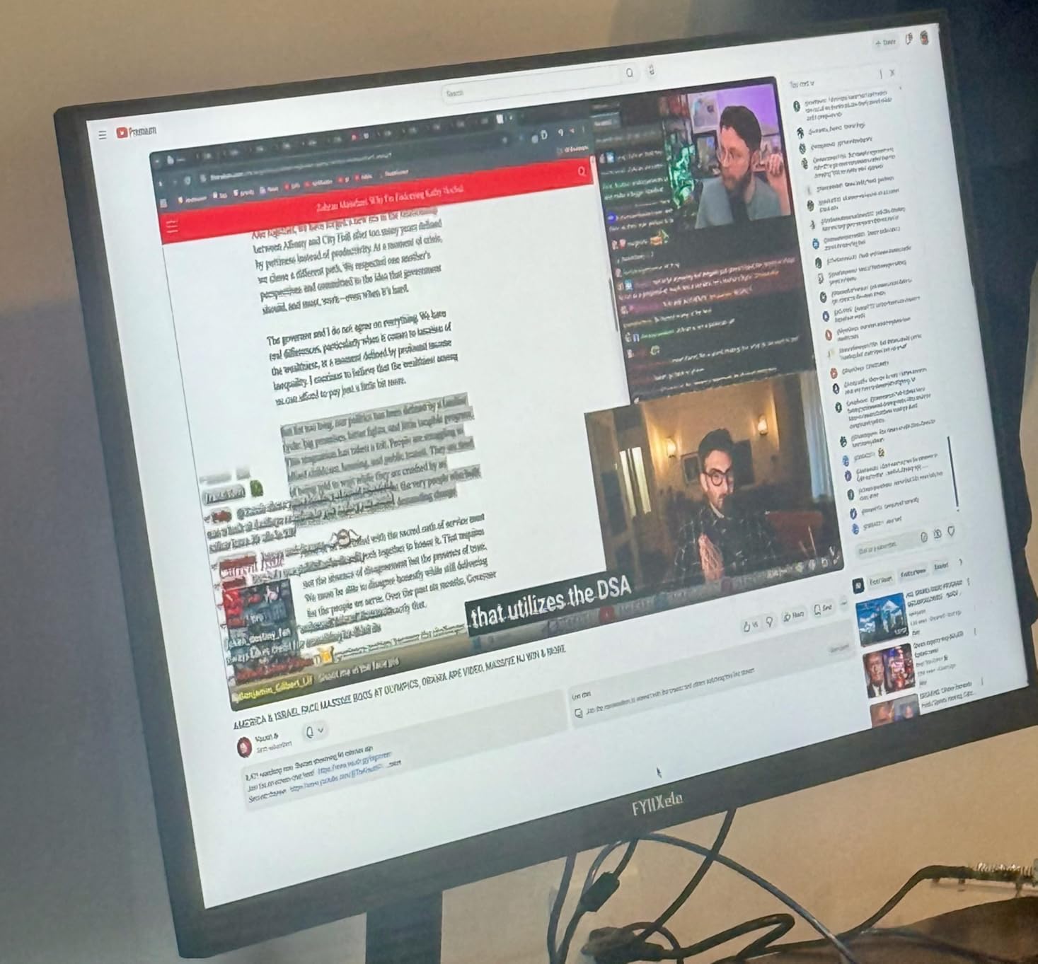 24 Inch Touchscreen Monitor, IPS FHD 1080P Touch PC Display, 100Hz, LED Backlit Multi-Touch Monitor, VESA, HDMI & VGA & USB Computer Touch Screen for Gaming, Business, Warehouse, Bar, Gym customer photo 1