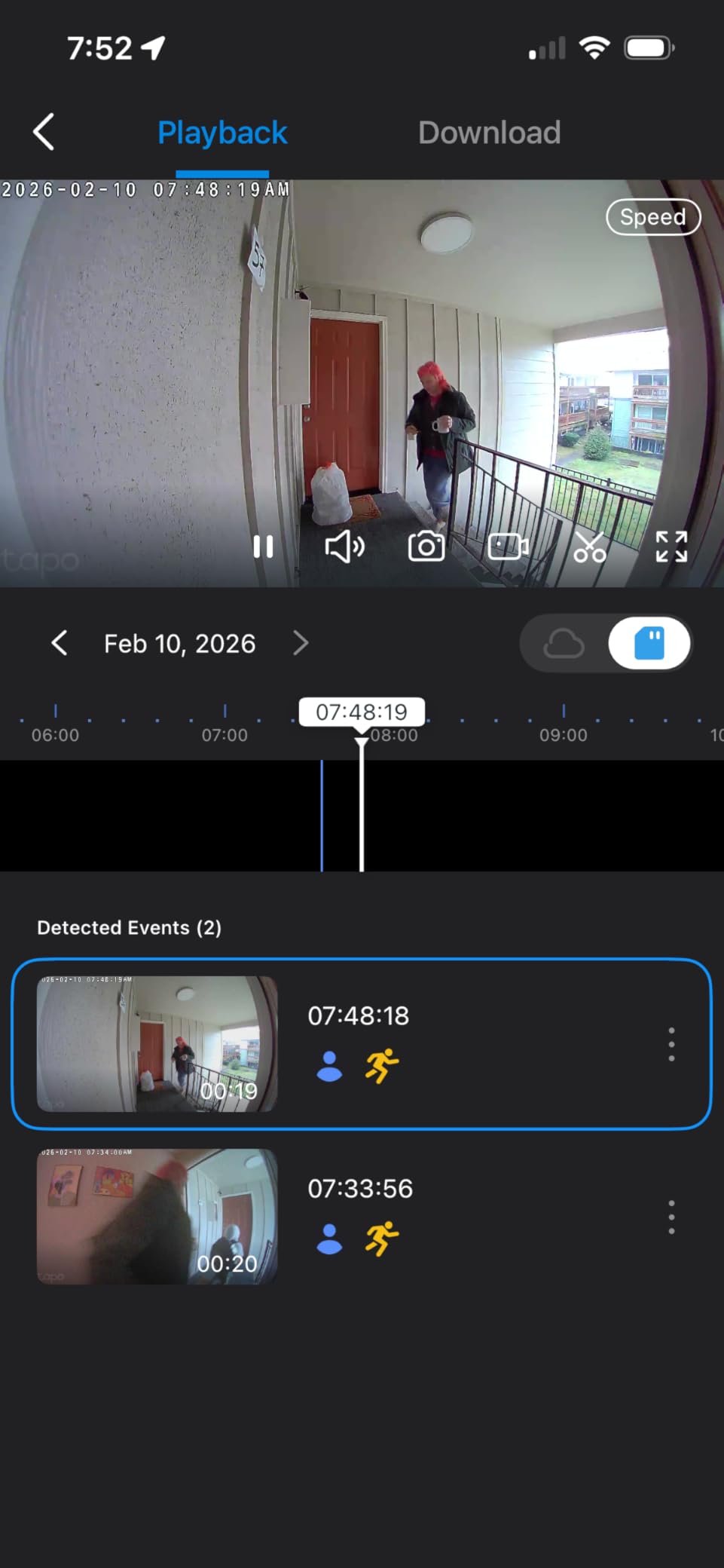 Tapo 2K Wireless Smart Video Doorbell with Chime - 160° Ultra-Wide View, Person Detection, Ring Call, 2-Way Audio, Subscription-Free Local Storage/Optional Cloud, Motion Only Alert, D210 customer photo 2