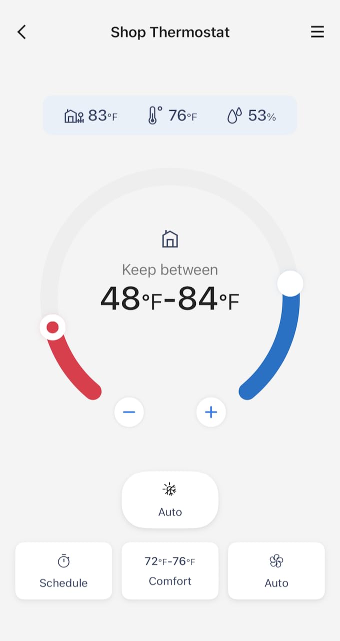 meross Smart Thermostat for Home, WiFi Thermostat Works with Matter, Alexa, Apple Home, Google Assistant, App & Voice Control, 7x24h Scheduling, Energy Saving, C-Wire Required customer photo 1