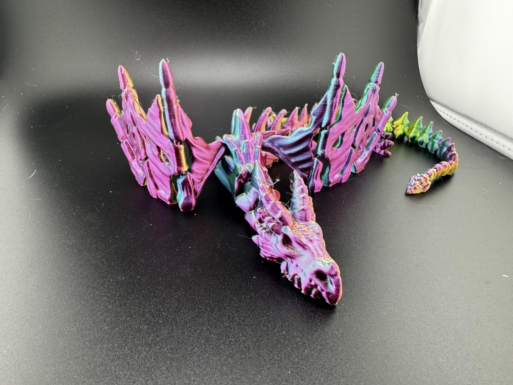 Comgrow Filament Dryer Box, SH02 Dry Box Filament Sealed Storage Box 3D Printer 2 Spools Holder with PTC Fast Heater, Filament Dehydrator with Touch Screen Compatible with PLA PETG TPU ABS 1.75/2.85mm customer photo 1