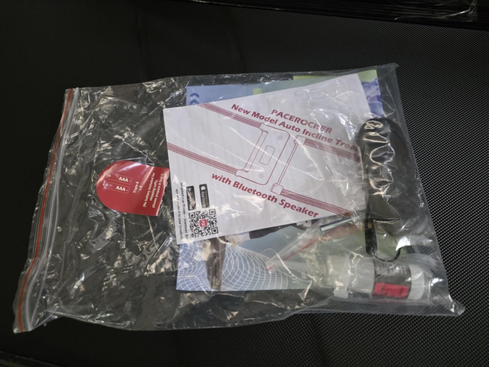 PACEROCKER Walking Pad Treadmill with 12% 9-Level Auto Incline, 450 lbs Capacity Bluetooth Speaker Under Desk Treadmills for Home Hiking, 5 MPH customer photo 1