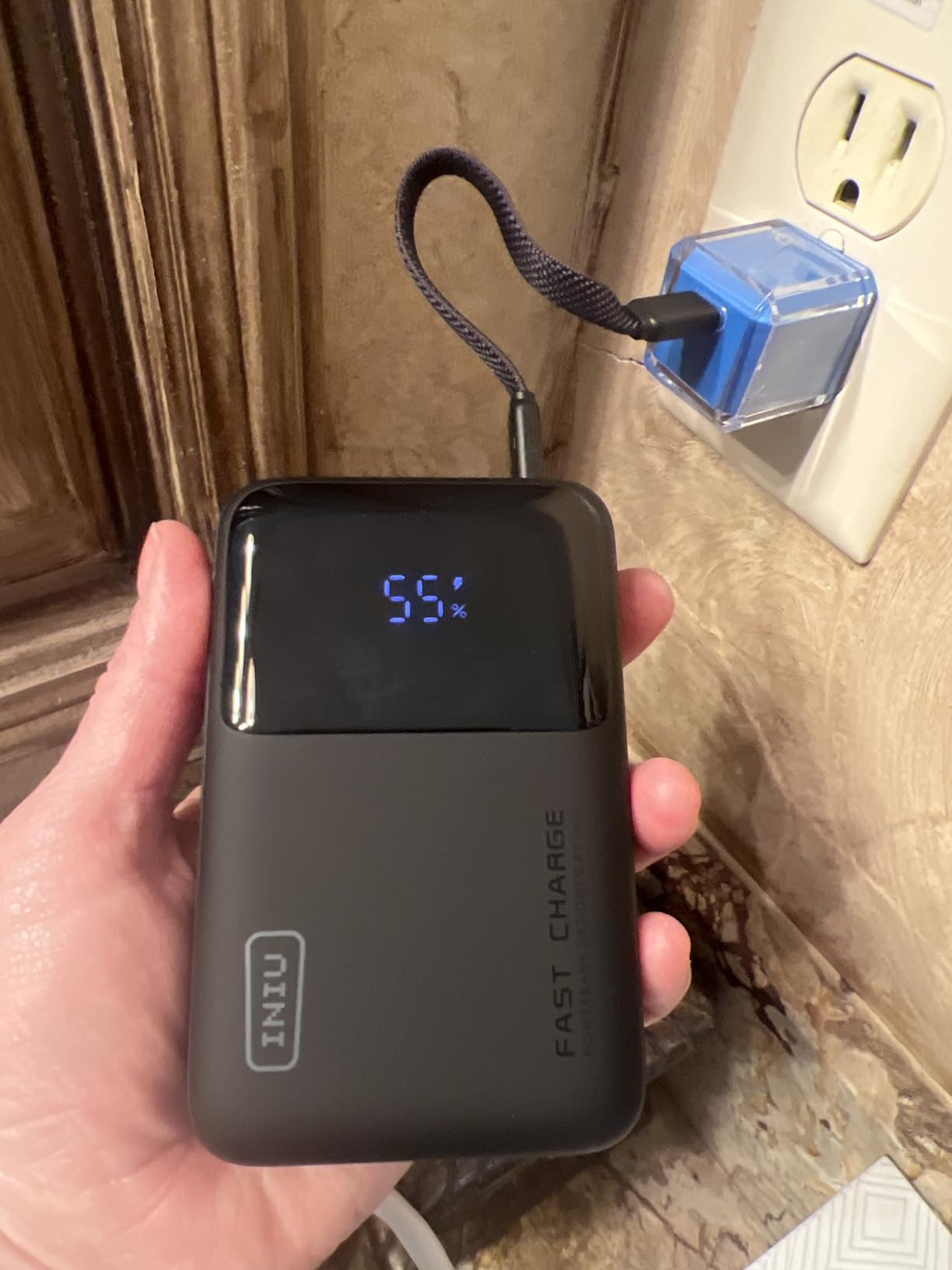 INIU Power Bank, 20000mAh 65W Ultra Compact USB C Laptop Portable Charger customer photo 1