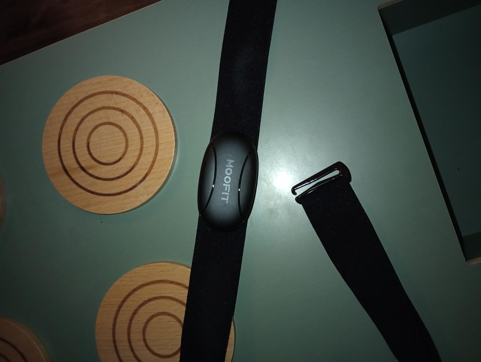 moofit HR8 Heart Rate Monitor Chest Strap, Low Energy Real-Time Heart Rate Data Bluetooth 5.0/ANT+, Longer Communication Range, IP67 Waterproof customer photo 2