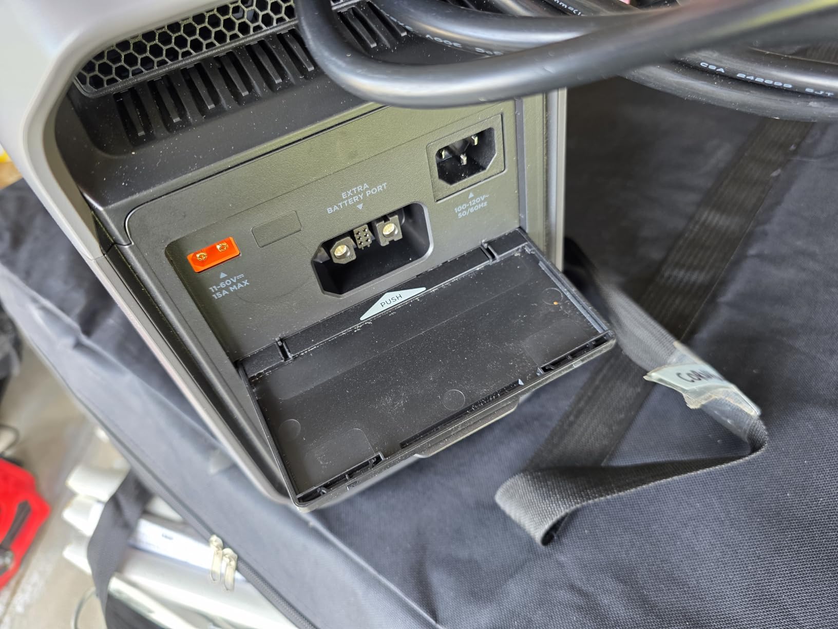 EF ECOFLOW DELTA 3 Portable Power Station, 1024Wh LiFePO4 Battery, Full Charge in 56 Min, 1800W AC/100W USB-C Output, Solar Generator(Solar Panel Optional) for Home Backup Power, Camping & RVs customer photo 1