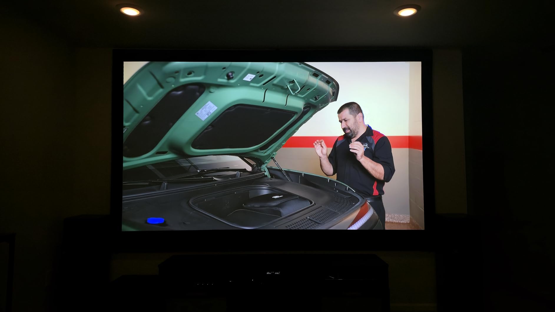 ViewSonic LS901-4K UHD 4K Laser Projector with 5500 Lumens, 1.7X Optical Zoom, 4K HDR/HLG Support, 4 Corner Adjustment, H/V Keystone, 360 Degrees Projection for Home Theater and Commercial Venues customer photo 2
