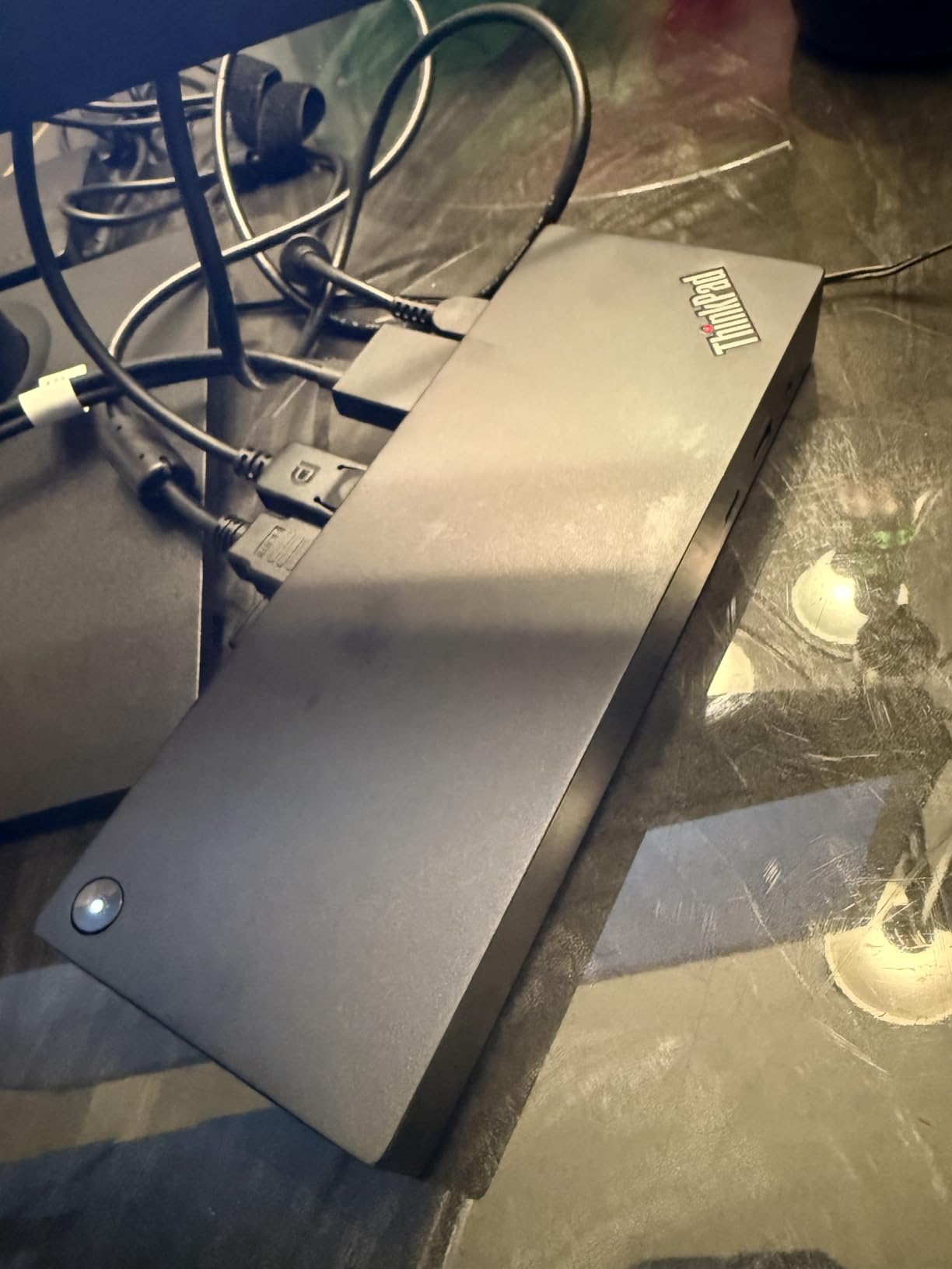 40B00300US Lenovo Docking Station USB C Bundle - 1 Year Warranty, Supports 4K Display, Thunderbolt 4 Dock with 300W Adapter customer photo 1