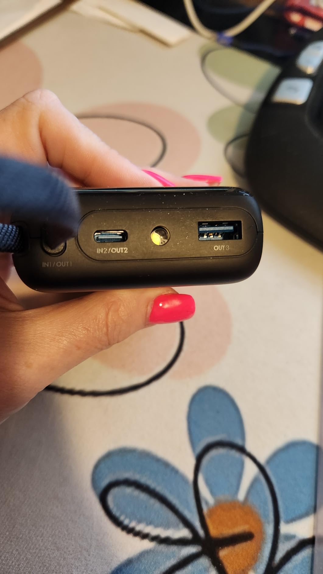 INIU 20000mAh Power Bank, Small Portable Charger, 45W PD Fast Charging Battery Pack with Build in USB-C Cable customer photo 1