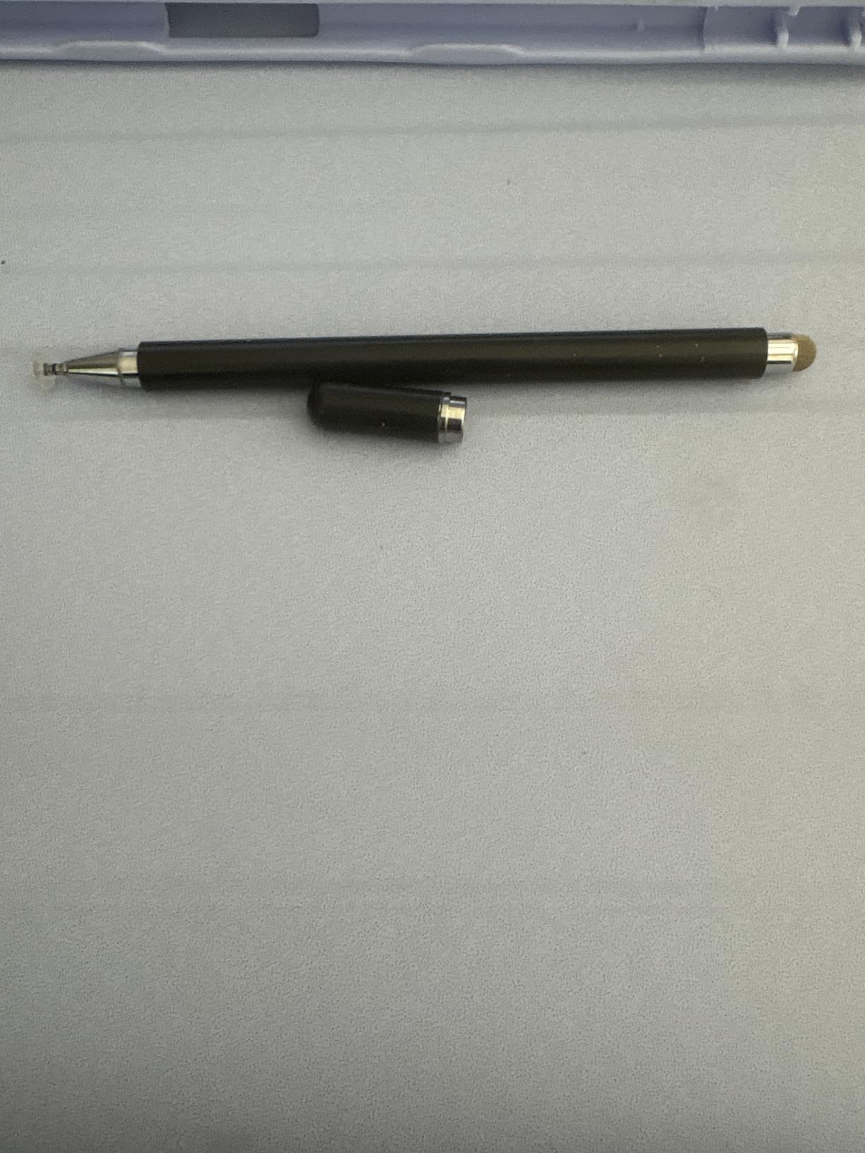 2-in-1 Stylus Pen for Samsung Galaxy Tab A11/A11+/A9+/A9/A8/A8 Plus/A7/A7 Lite, Stylus for iPad Pro/iPhone/Fire HD/Surface Tables All Touch Devices (Black) customer photo 1