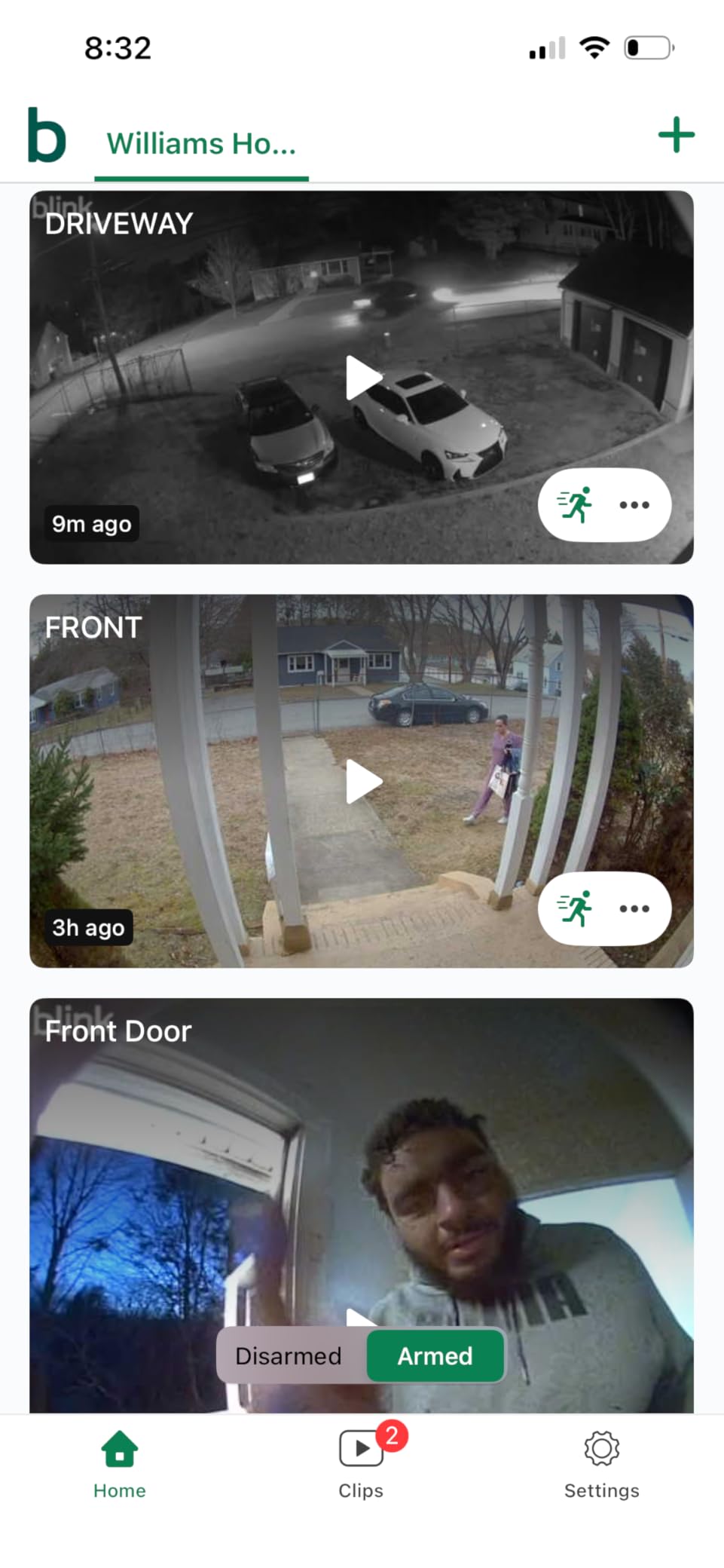 Blink Video Doorbell (newest model) - Head-to-toe HD view, two-year battery life, and simple setup. Sync Module Core included - System (Black) customer photo 2