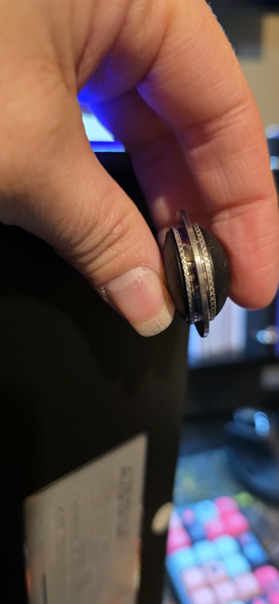 LEOBOG A75 Alice Keyboard, Tri-Mode Ergonomic Gaming Keyboard with RGB Backlit Functional Knob Joystick, 75% Layout Hot-Swap Gasket Custom Keyboards for Win Mac PC Gamer customer photo 1