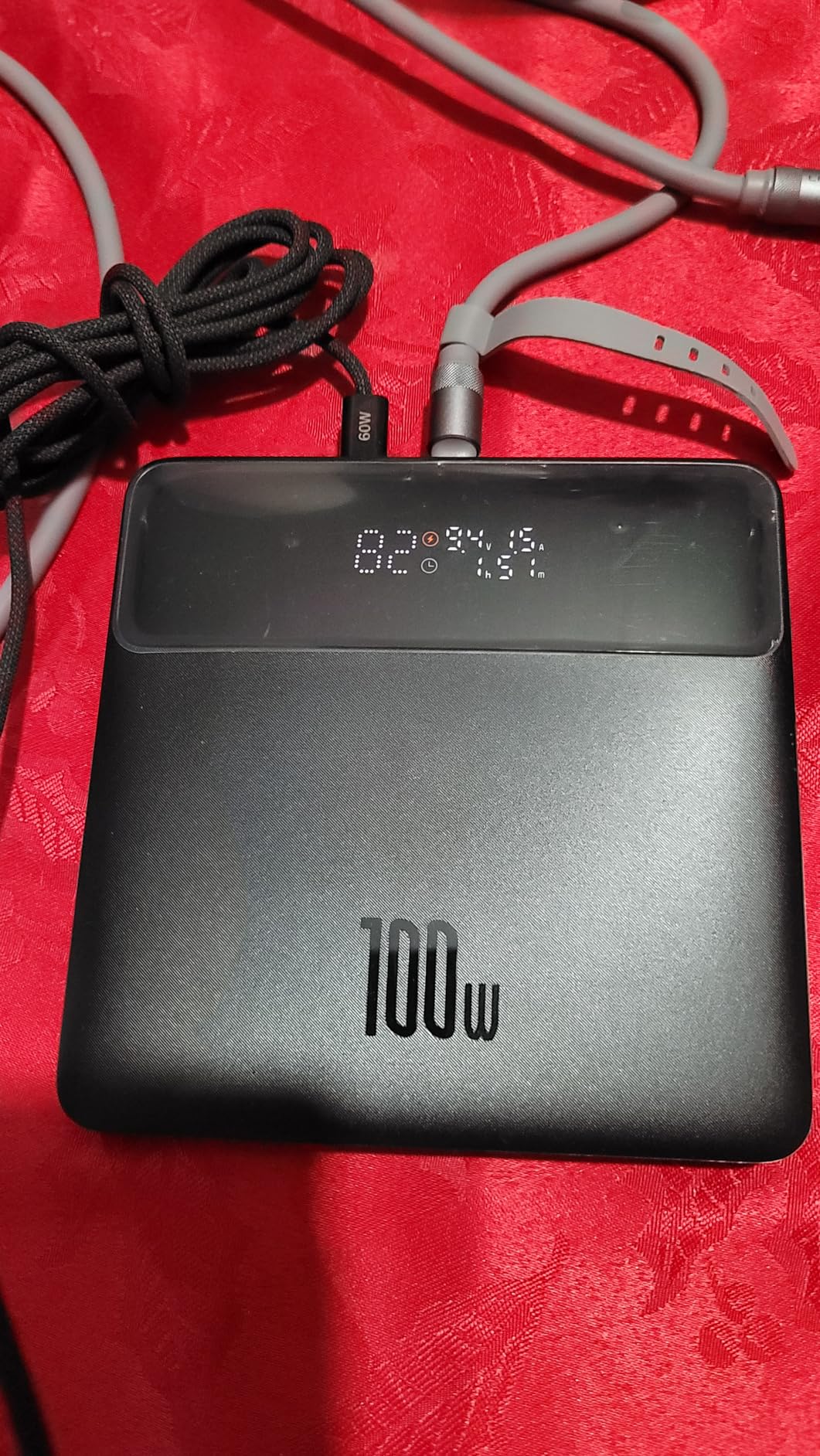 Baseus Laptop Portable Charger 100W 20000mAh, Blade Travel Power Bank customer photo 1