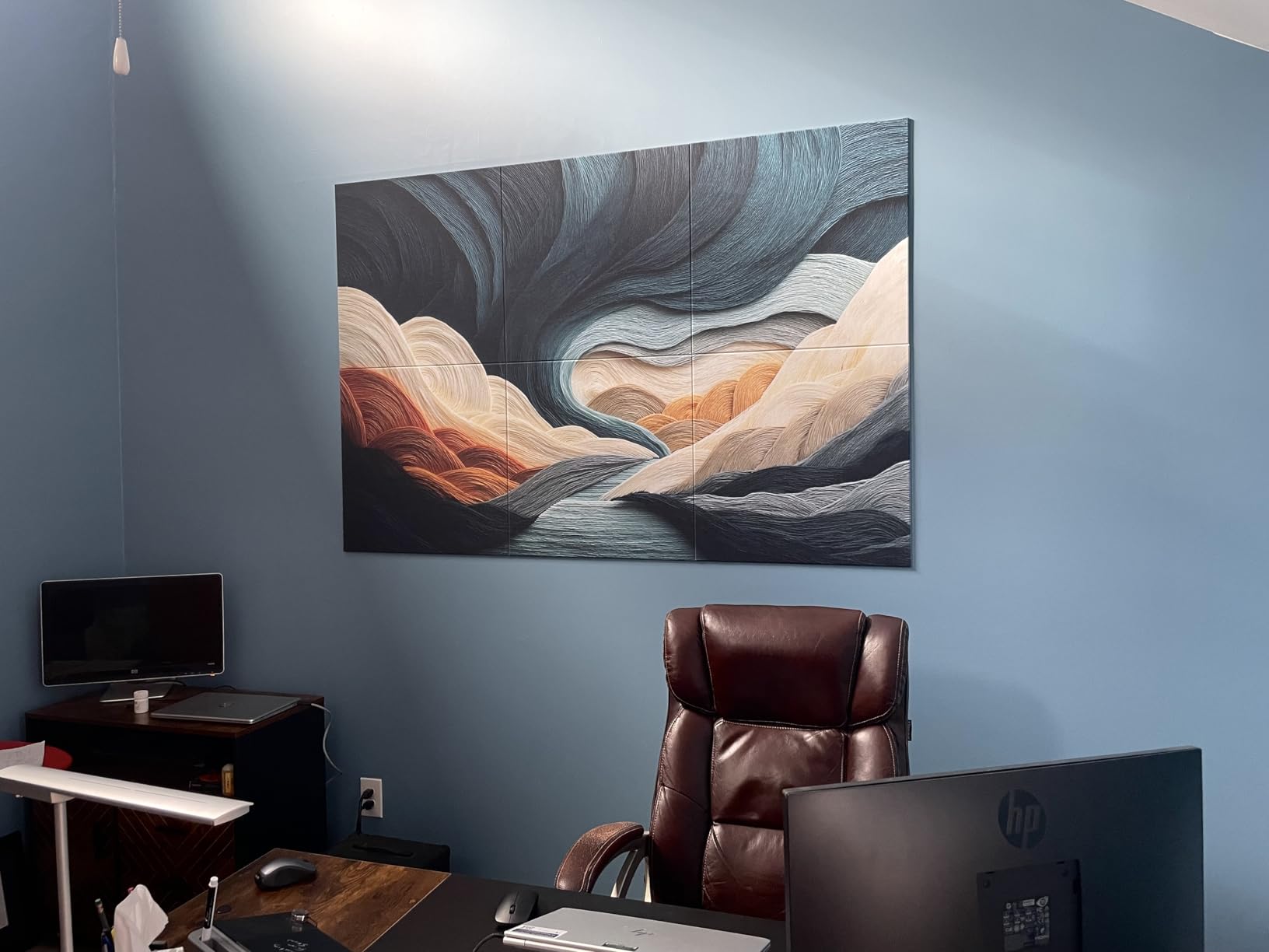 8-Pack Art Acoustic Wall Panels 48x32 Inches Acoustic Treatment Panels- Decorative Soundproof Wall Panels for Studios, Offices, Home, Included Nano Glue Stickers customer photo 2