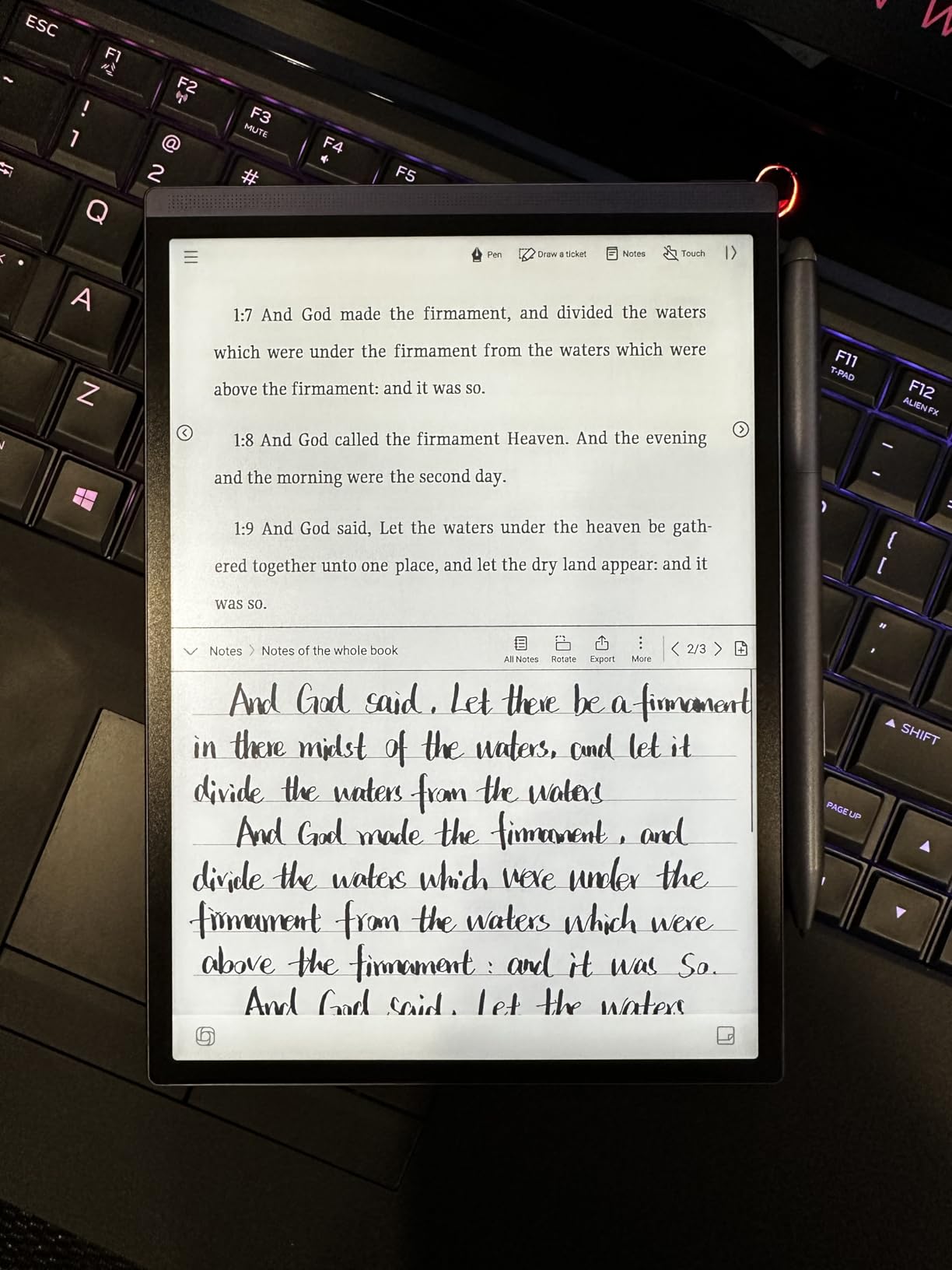 AINOTE Air 2 Bundle - 8.2 inch E-Ink AI Note-Taking Tablet with Stylus customer photo 2