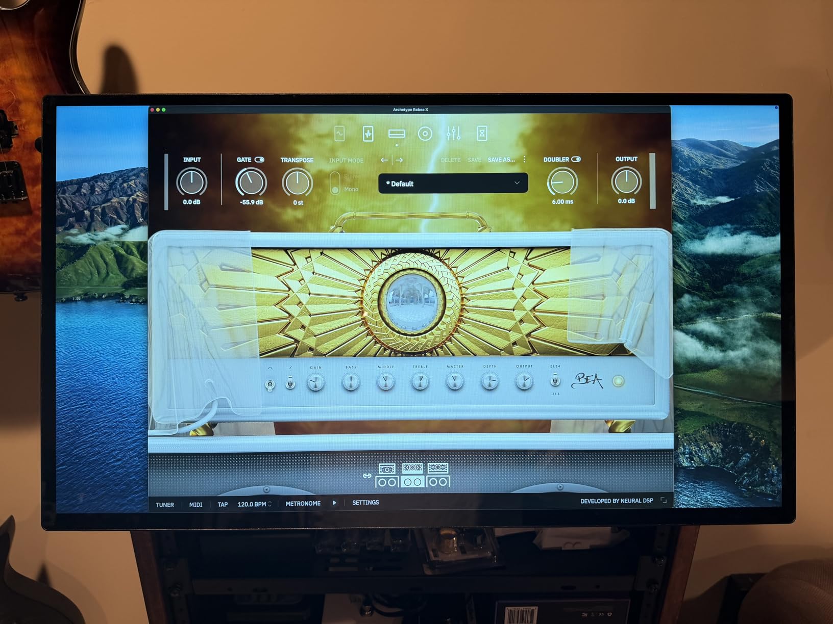 UPERFECT Portable Monitor Touchscreen 2K QLED, 22