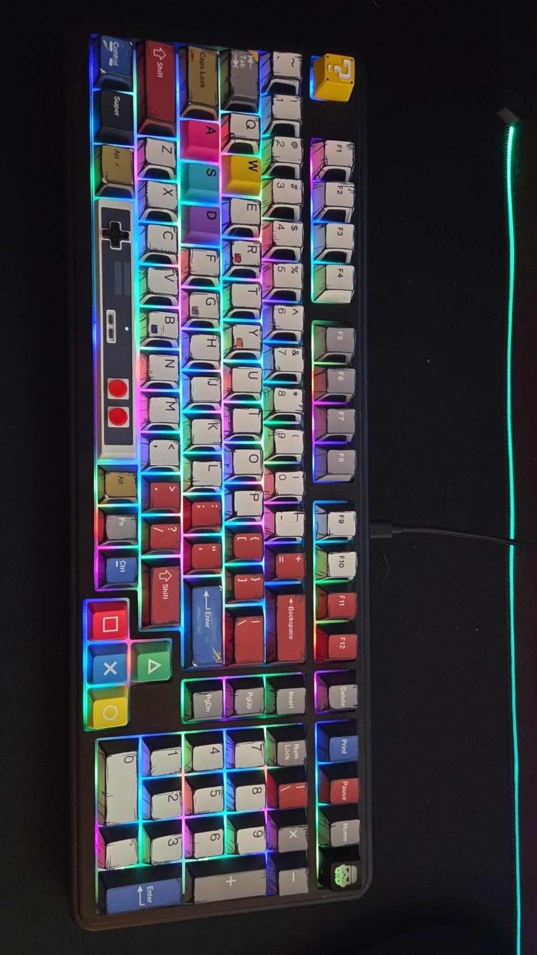 EPOMAKER TH99 Tri-Mode Wireless Mechanical Keyboard with 8000mAh Battery, Hot Swappable with Numpad customer photo 1