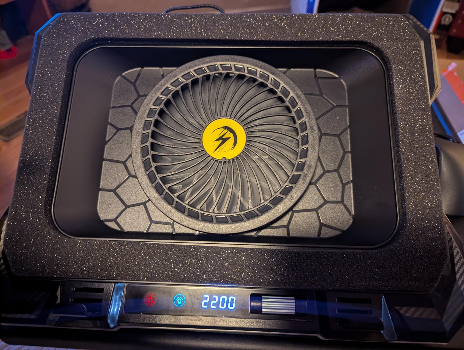 ChillCore RGB Gaming Laptop Cooling Pad with 5.5