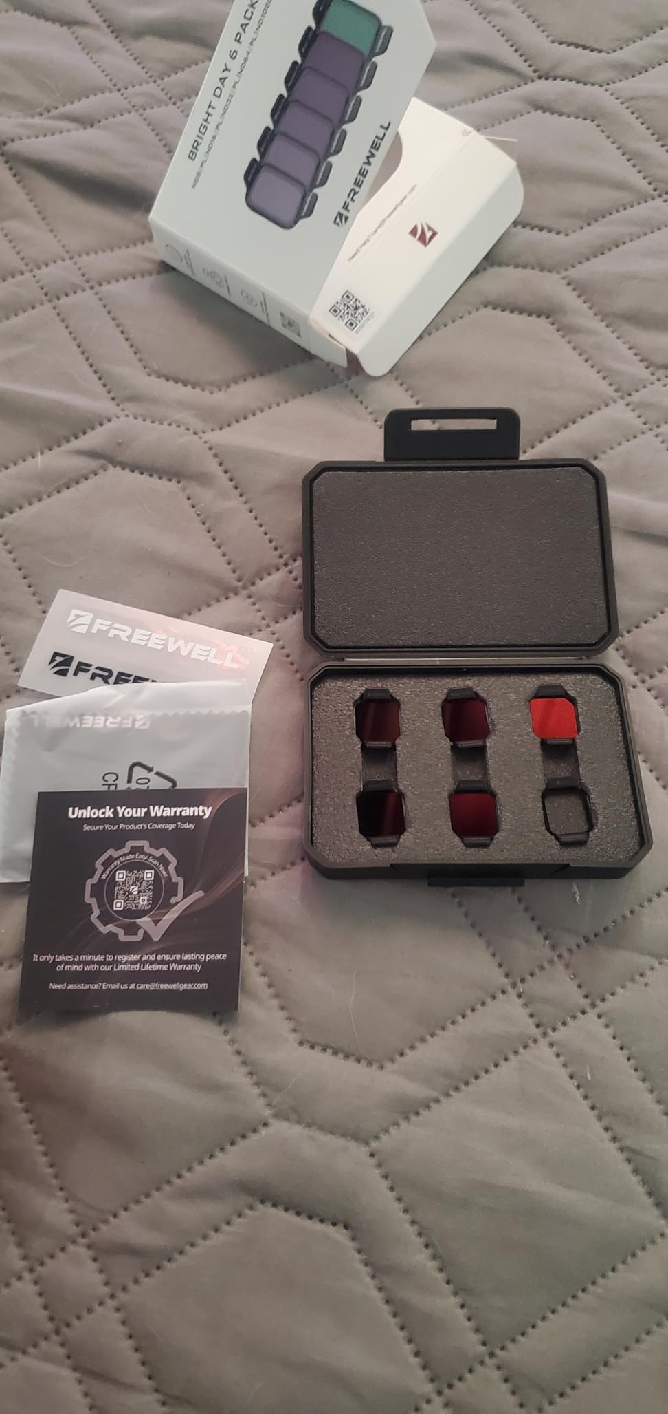 Freewell Standard Day ND Filter Kit for DJI Flip Drone - ND8, ND16, ND32, ND64, ND128, PL Filters customer photo 1