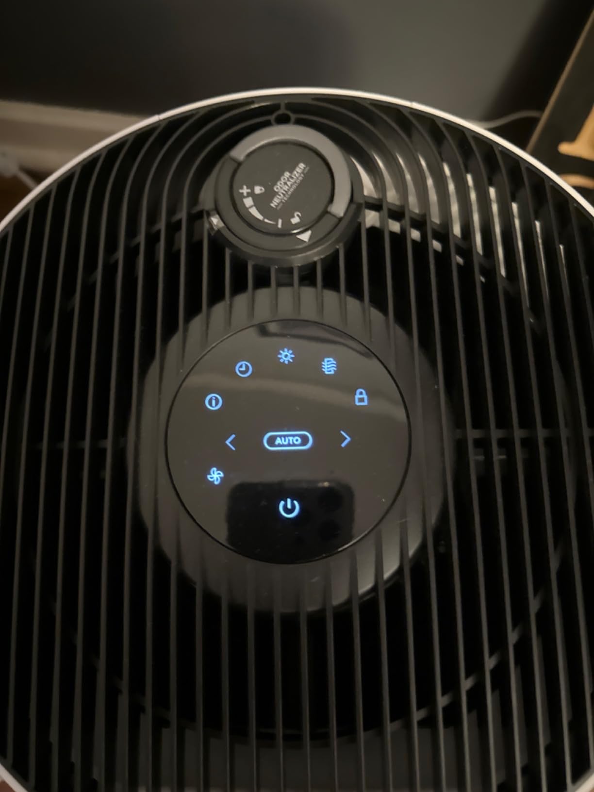 Shark Air Purifier for Home, NeverChange Compact Pro, for Bedroom, Nursery, Home Office, Dorm, HEPA-Exceeding Filter, Captures Pollutants, Pet Dander, Dust, Odor, Smoke, and More, HP071BRN, Winter Fog customer photo 1