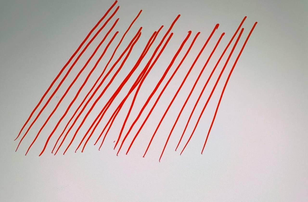 ESR 2 Pack Paper-Feel Screen Protector for iPad Air 11 Inch M4/M3/M2 (2026/2025/2024, 8th/7th/6th Gen), Write and Draw Like on Paper, 9H Tempered Glass, Matte Anti-Glare with Alignment Frame customer photo 1