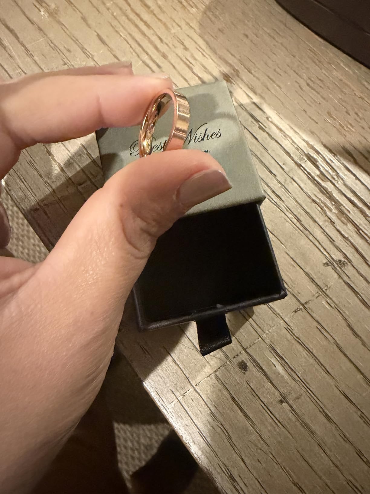 Smart Health Ring for Women Men Fitness Tracker with Heart Rate, Blood Oxygen, Blood Pressure, Sleep Monitoring, Step Counting, IP68 Waterproof for iOS and Android customer photo 2