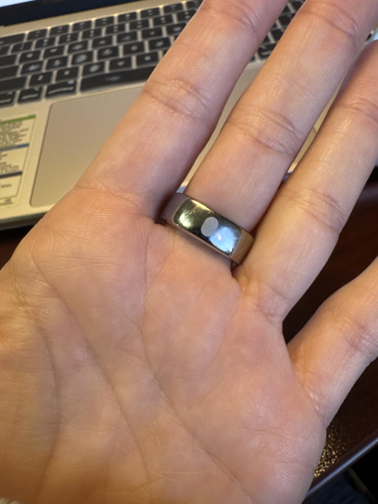 RingConn Gen 2 Air, Ultra-Thin AI Smart Ring, 10-Day Battery Life, Fitness/Sleep/Stress/HR Tracker for Women&Men, No App Fee for Standard Features, iOS & Android Compatible customer photo 1