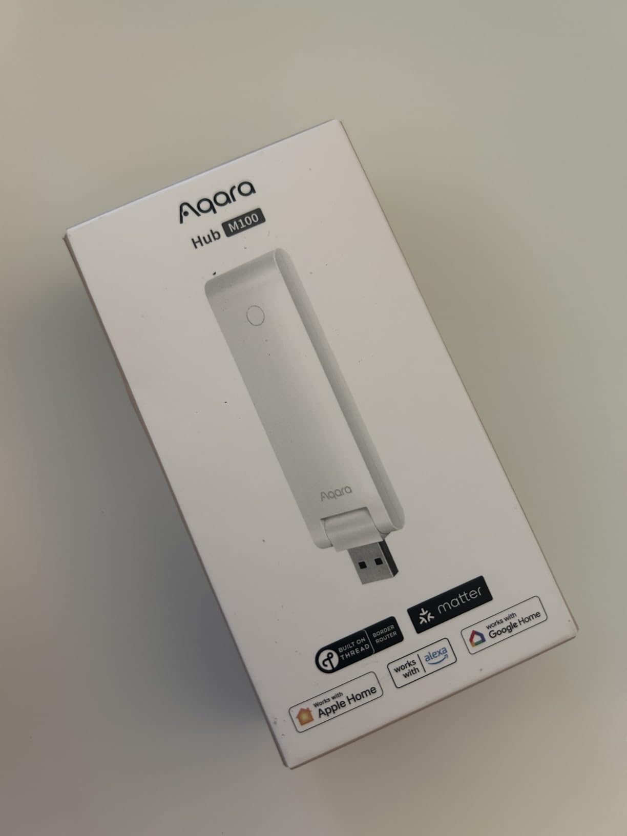 Aqara Smart Hub M100 for Home Automation, Matter Controller, Thread Border Router, Features Aqara Zigbee (Not Third-Party), Wi-Fi, Supports Apple HomeKit, Amazon Alexa, IFTTT, Home Assistant customer photo 2