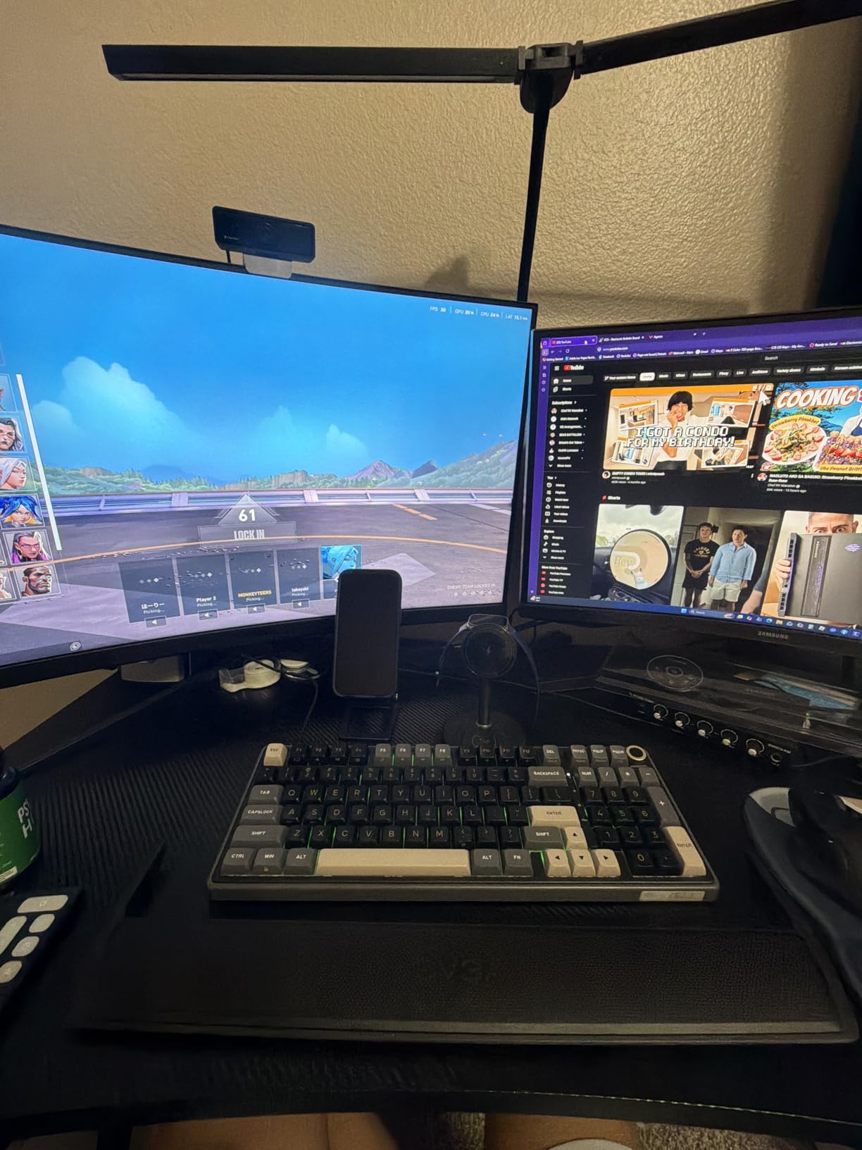 RK ROYAL KLUDGE R98 Pro Wired Mechanical Keyboard, 96% Creamy Gaming Keyboard RGB Backlit with Number Pad and Volume Knob, Gasket Mount, MDA Profile PBT Keycaps, Hot Swappable Pre-lubed Linear Switch customer photo 1