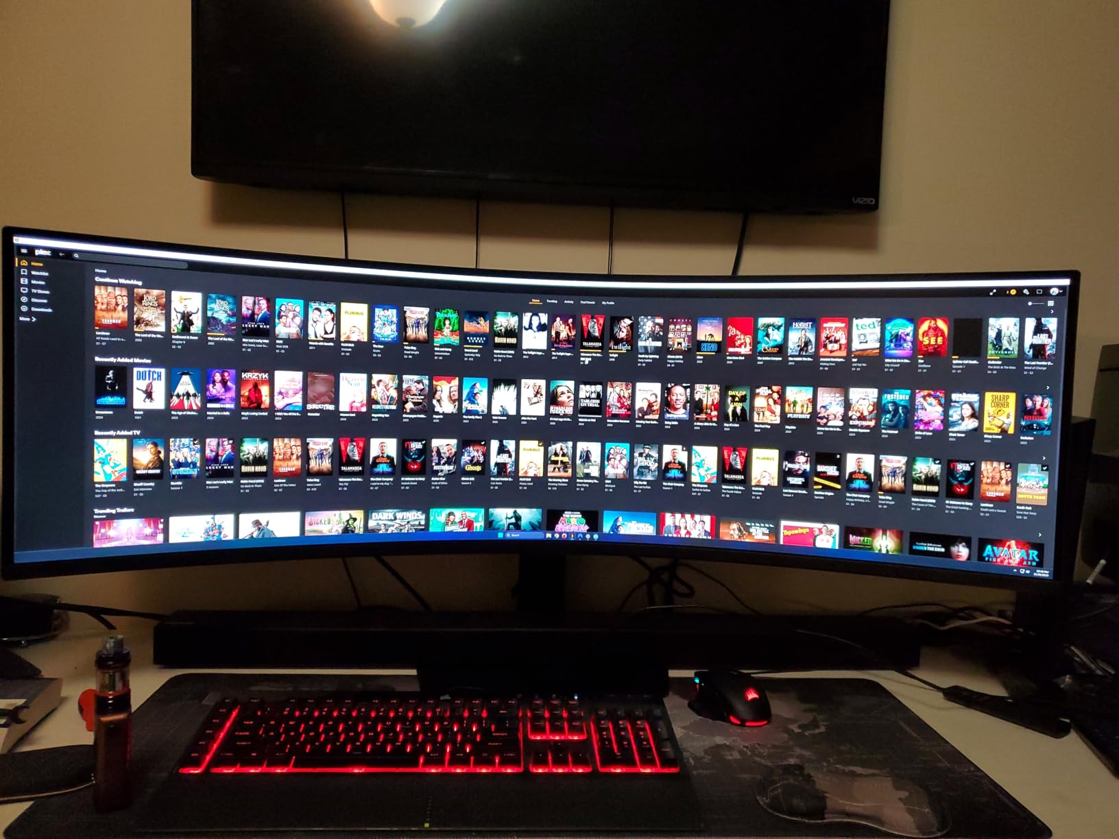 SAMSUNG 49-inch Odyssey G9 (G91F) DQHD, 144Hz, Curved Gaming Monitor, Ultra-Wide 32:9 Screen, DisplayHDR 600, AMD FreeSync Premium Pro, LS49FG910ENXZA customer photo 2