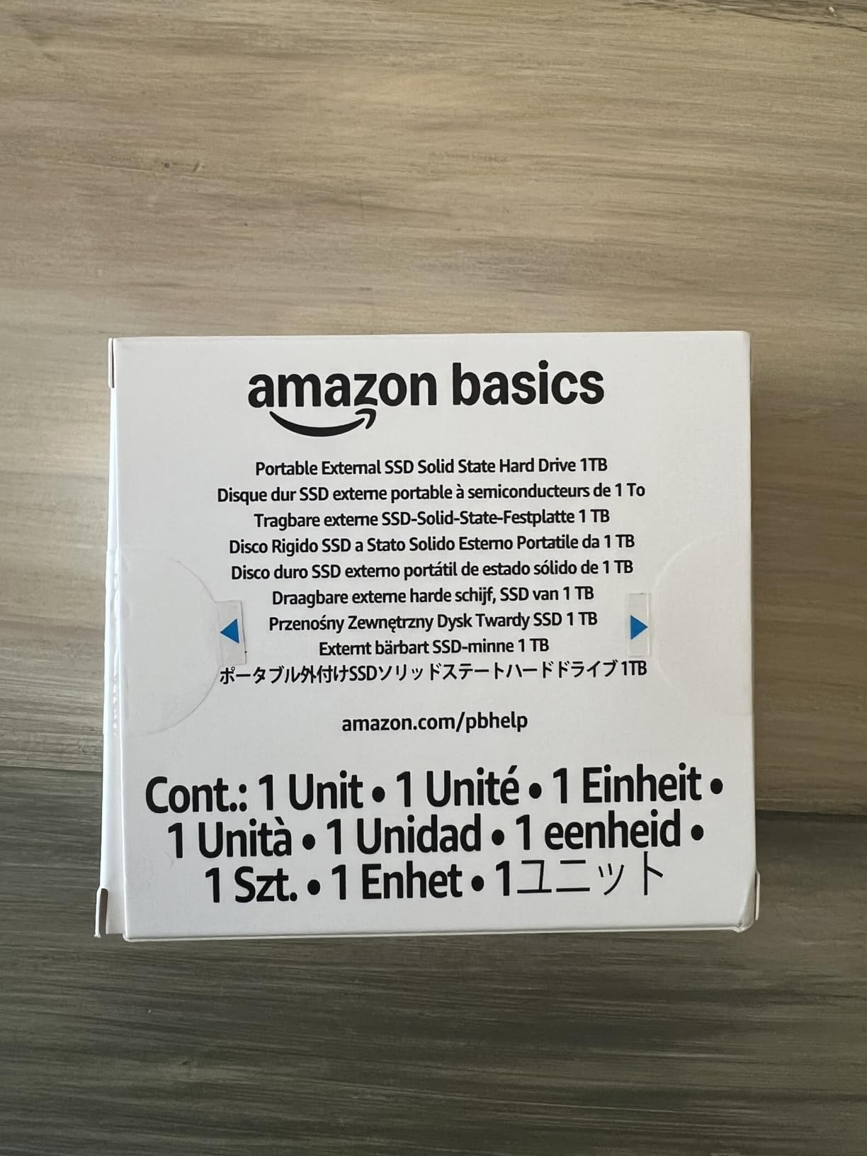Amazon Basics Portable External SSD, 1TB, 2000MB/s Speeds, USB 3.2 Gen 2, IP65 Water & Dust Resistant, Black customer photo 1