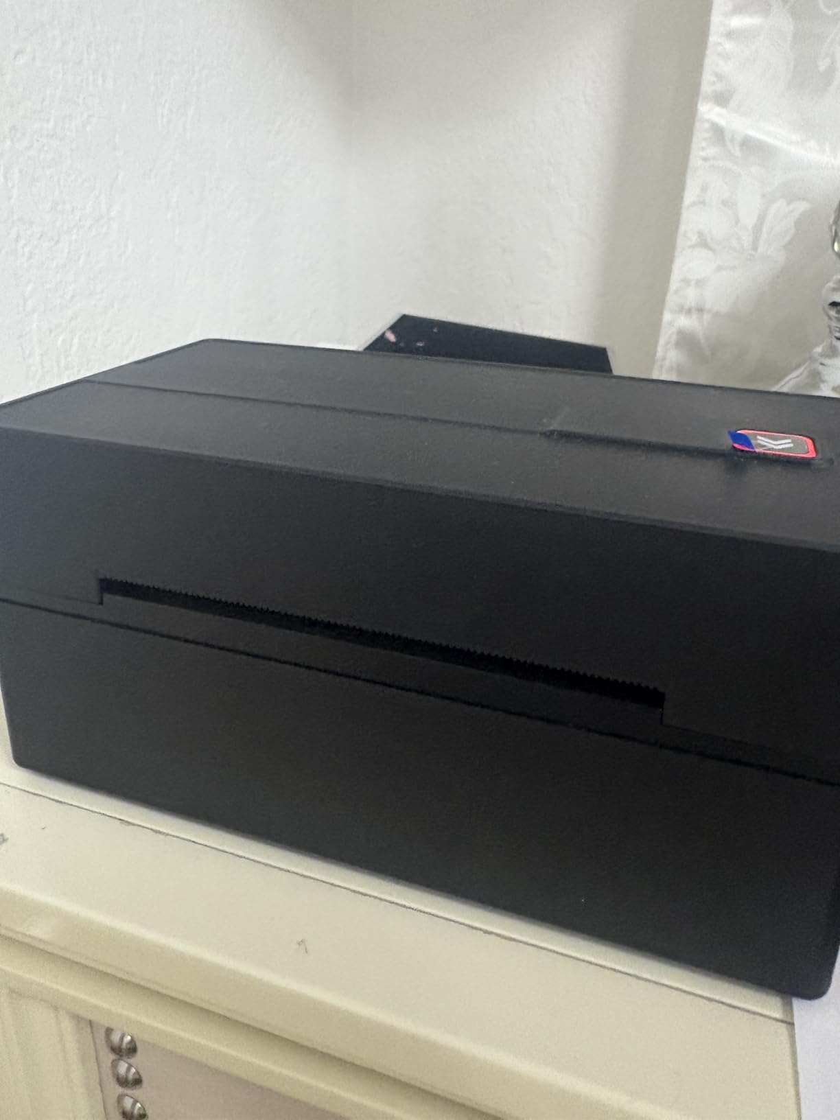 Bluetooth Thermal Shipping Label Printer: 4x6 Wireless Label Maker with Tape for Small Business - Compatible with iPhone, Android, Windows & Mac, Widely Used for USPS UPS Ebay Amazon Shopify Etsy customer photo 2