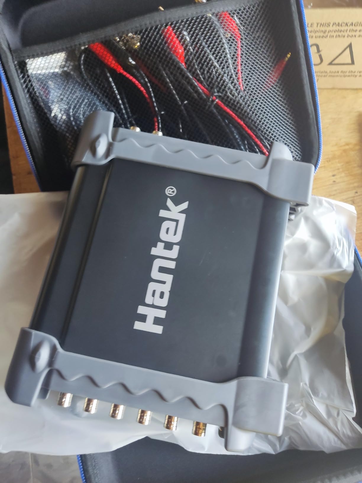 Hantek 1008C+HT201+HT30A+HT307 PC USB 8CH Automotive Diagnostic Digital Oscilloscope/DAQ/Programmable Generator customer photo 2