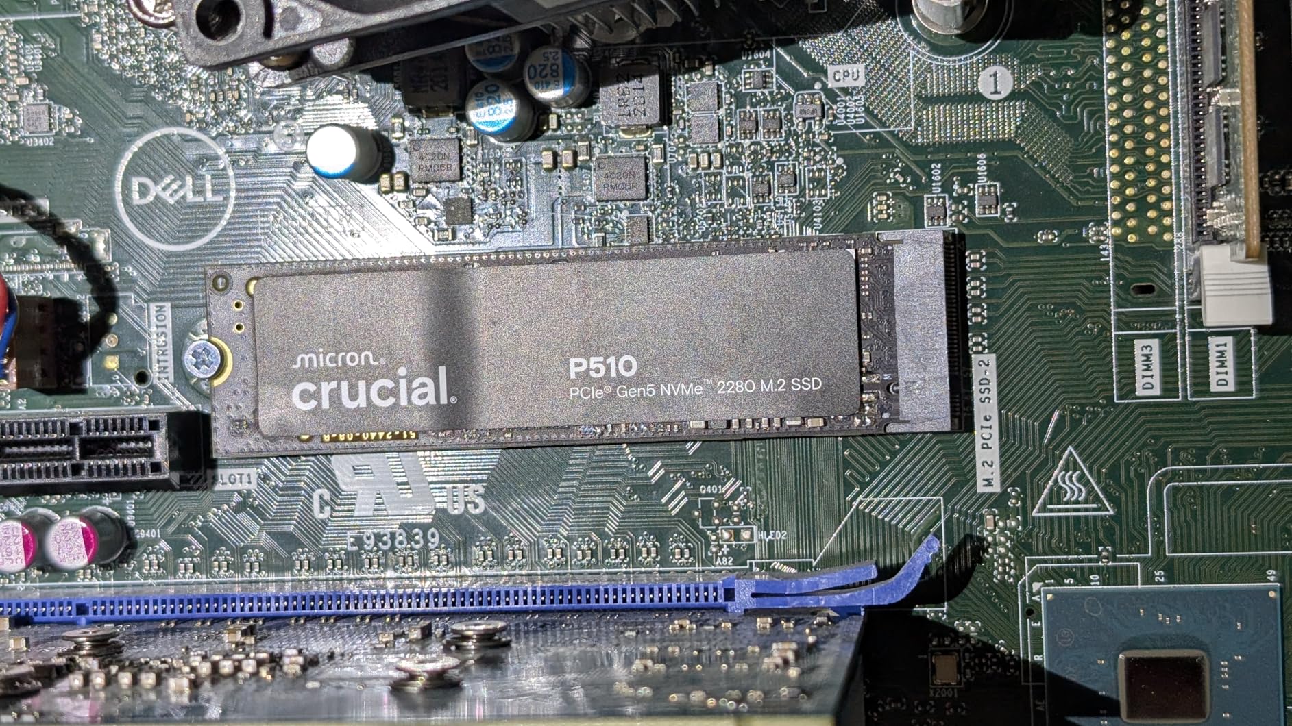 Crucial P510 PCIe Gen5 NVMe 1TB SSD, Up to 11,000MB/s, TLC NAND, Laptop & Desktop (PC) Compatible, for Gamers & Creatives customer photo 1