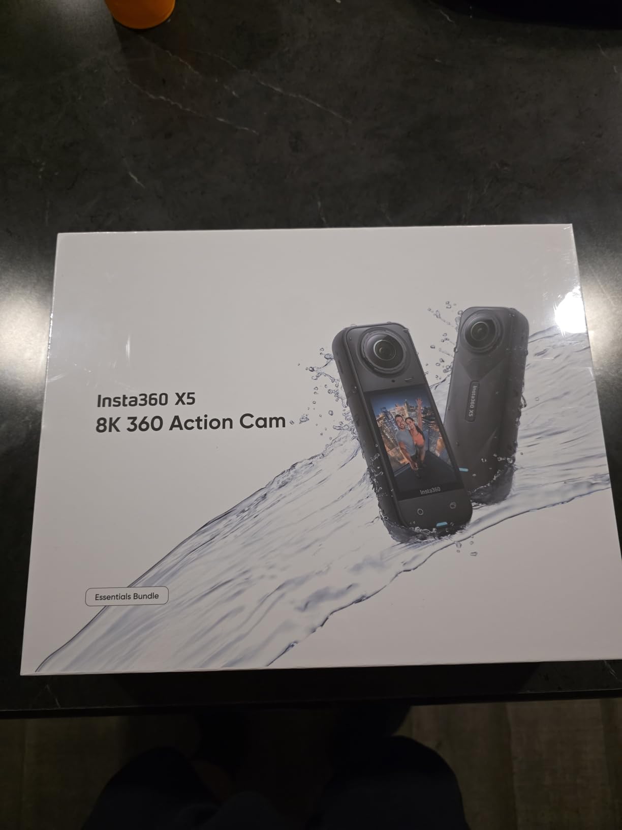 Insta360 X5 Essentials Bundle - Waterproof 8K 360 Action Camera with 1/1.28 inch Sensors, Leading Low Light, Invisible Selfie Stick Effect, 3-Hour Battery customer photo 2